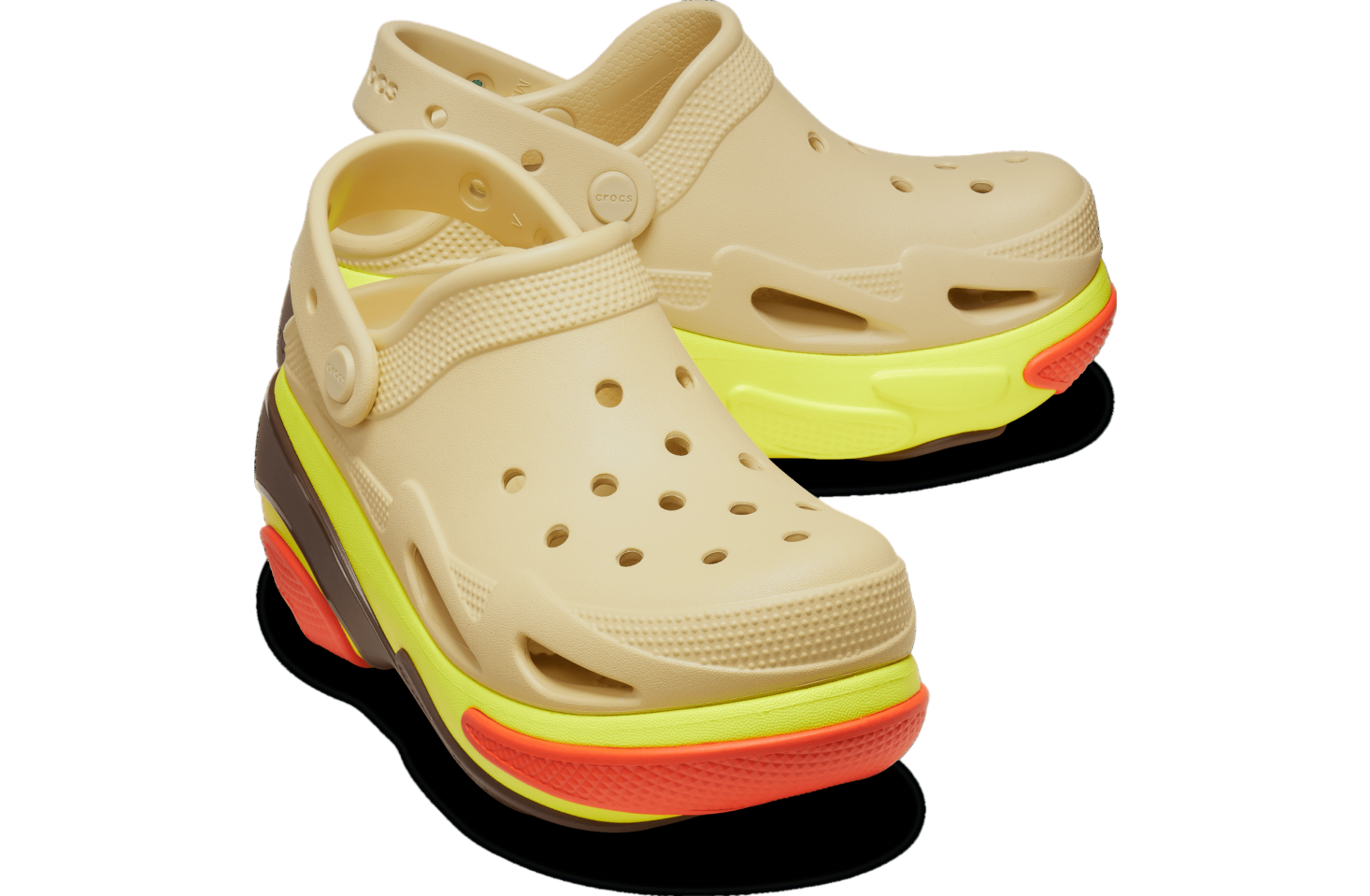 Crocs Bubble Crush Clog Sesame