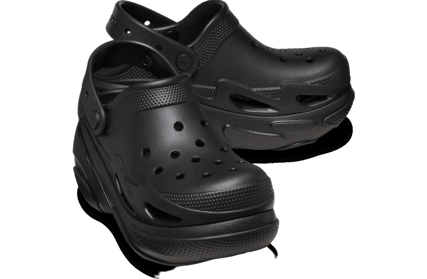 Crocs Bubble Crush Clog Triple Black