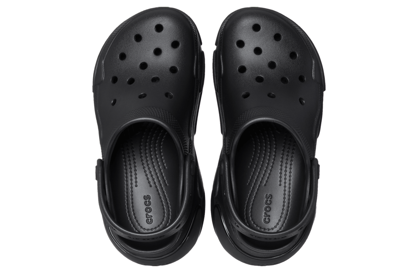 Crocs Bubble Crush Clog Triple Black