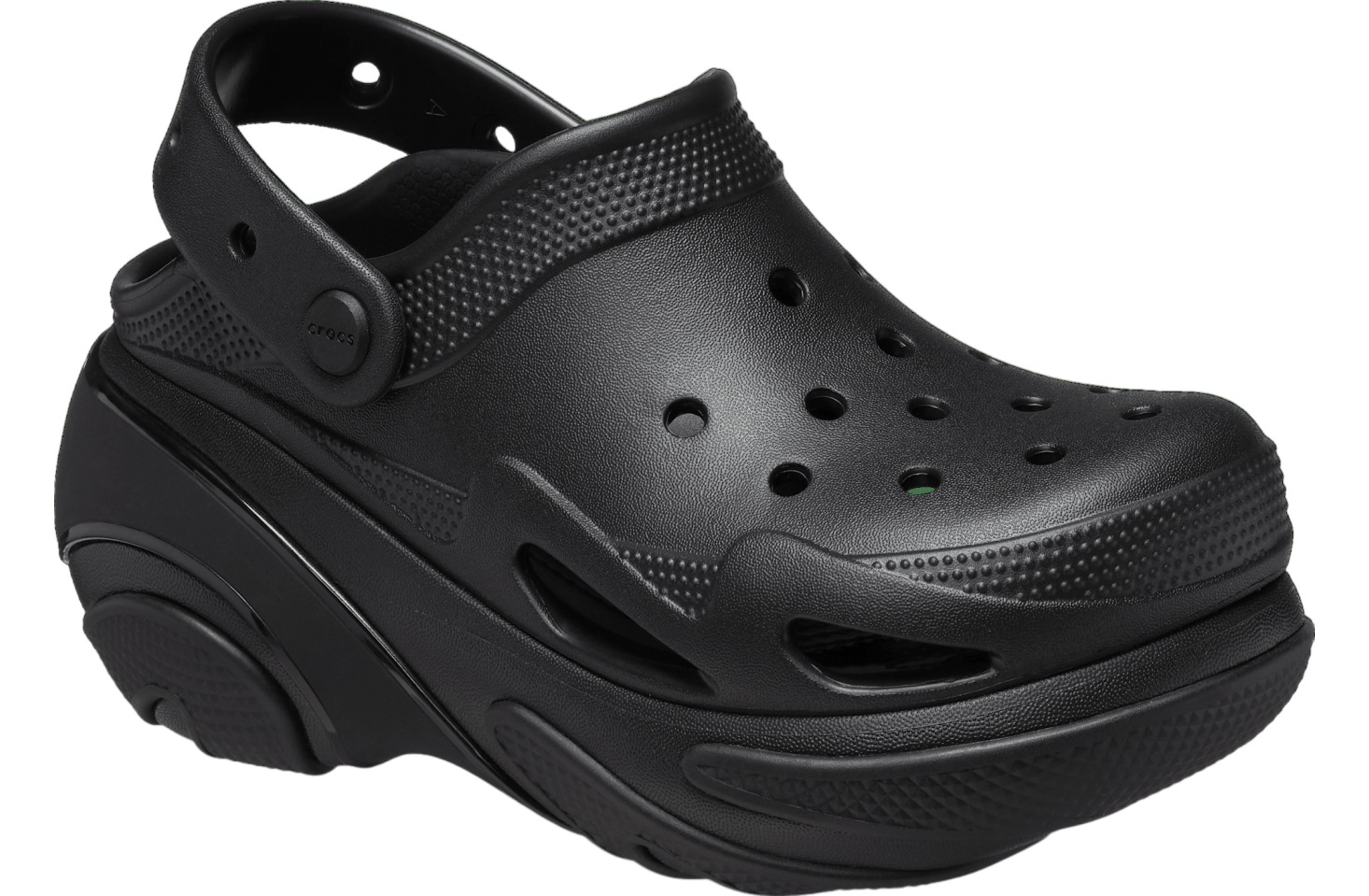 Crocs Bubble Crush Clog Triple Black