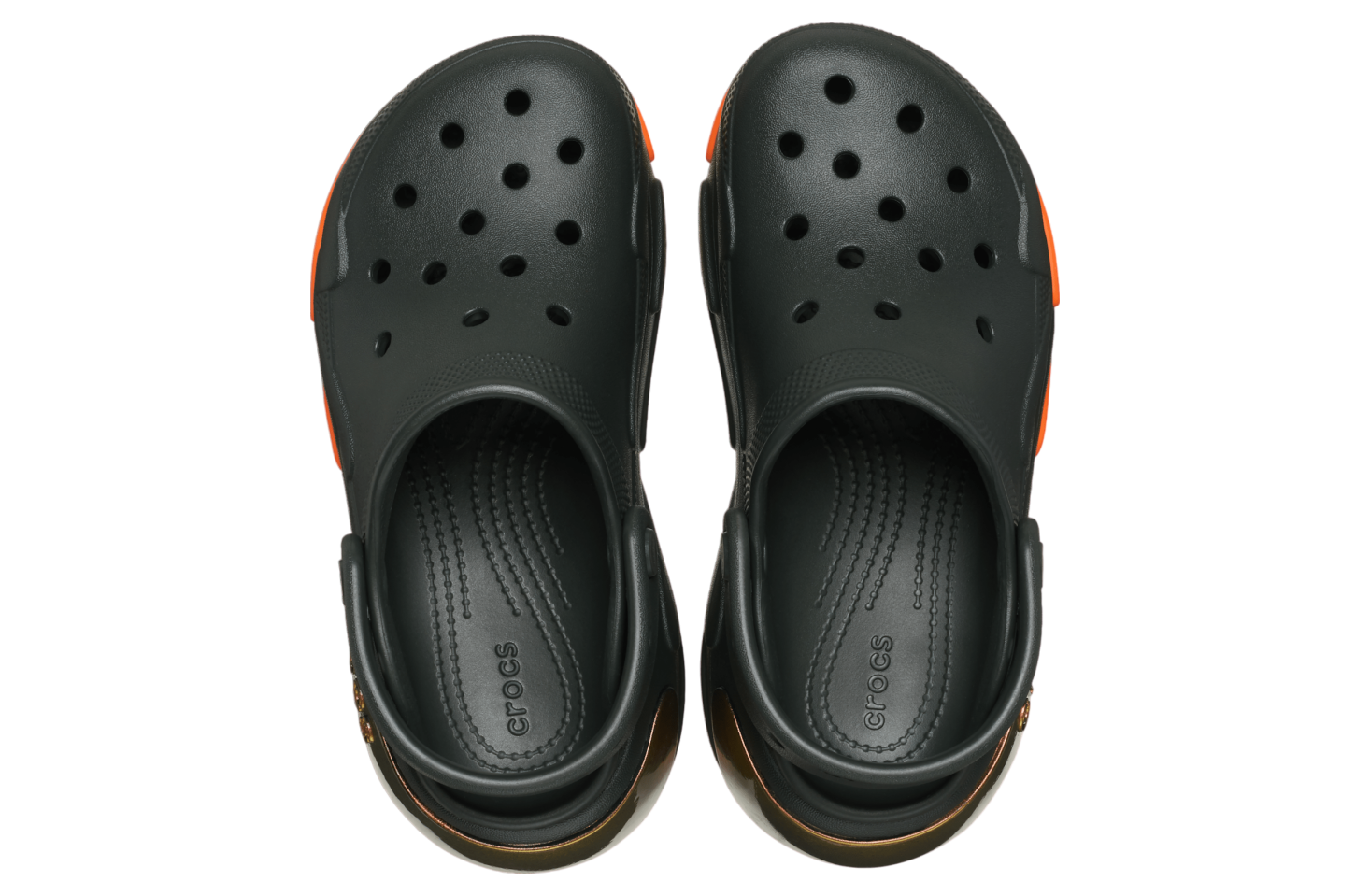 Crocs Bubble Crush Reflector Clog Kelp