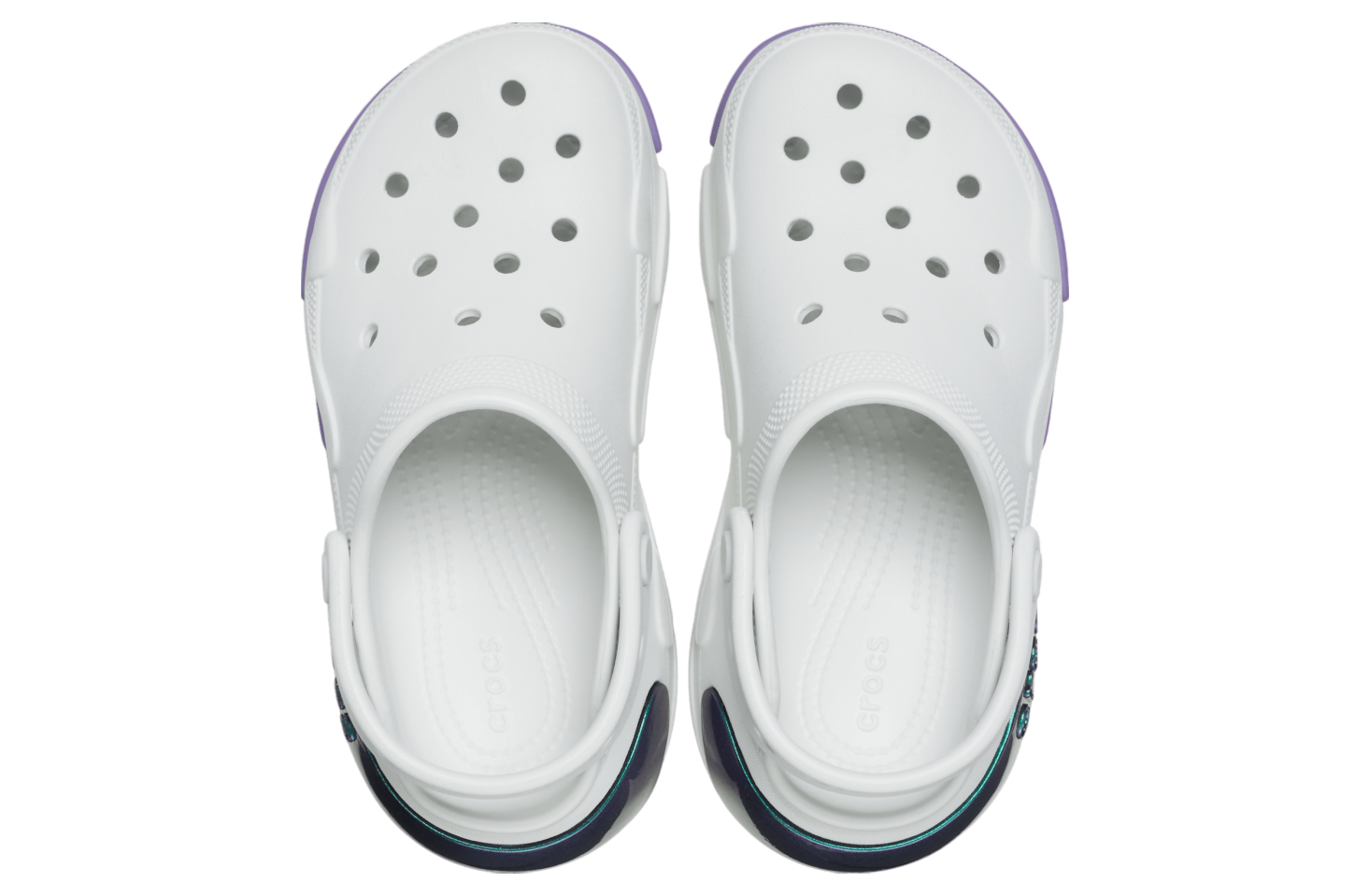 Crocs Bubble Crush Reflector Clog Moonlight