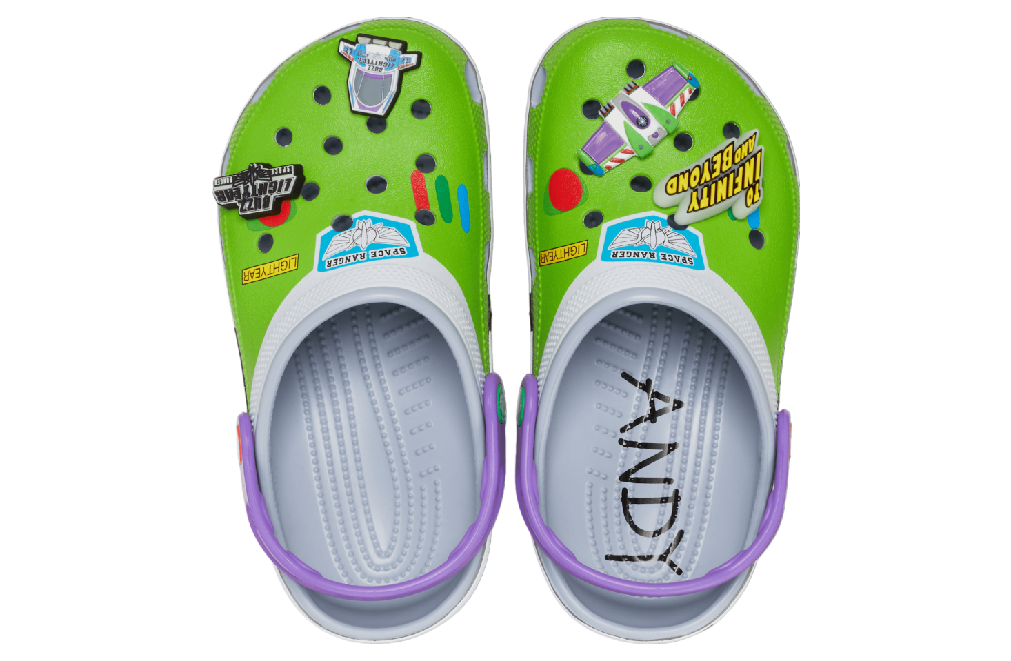 Crocs Buzz Lightyear Classic Clog Blue Grey