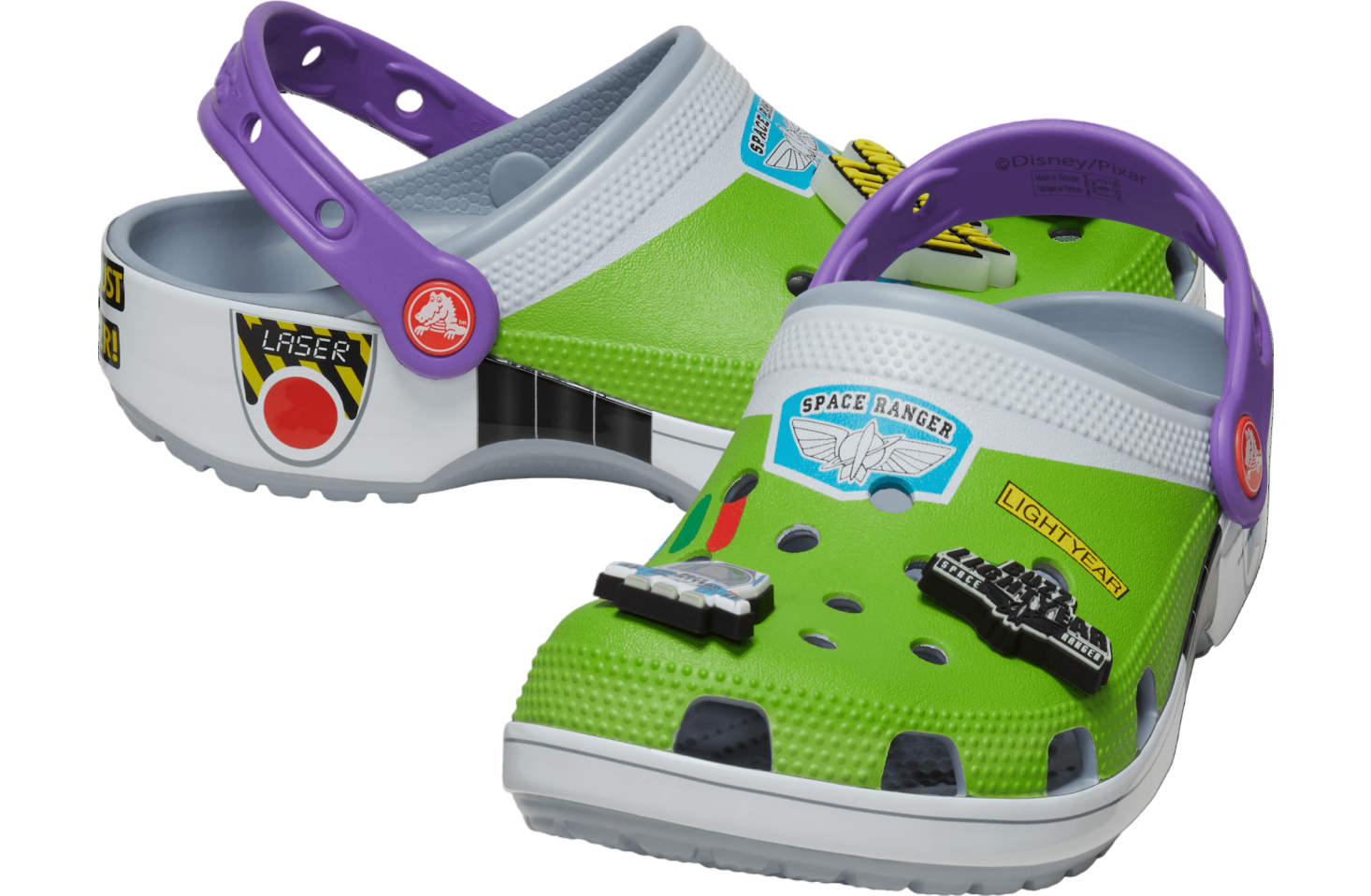 Crocs Buzz Lightyear Classic Clog Blue Grey