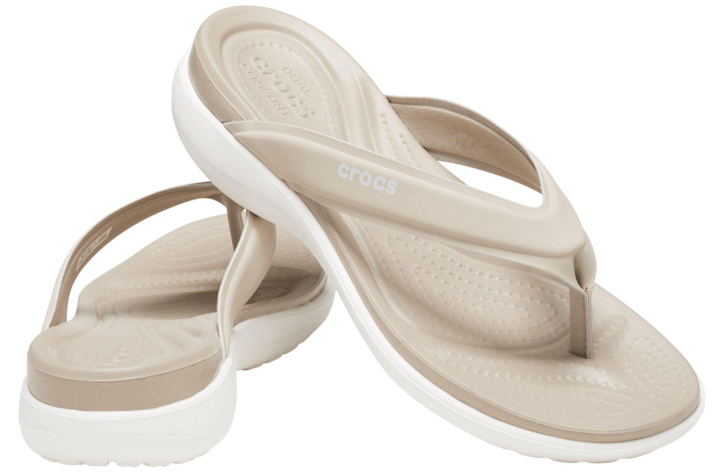 Crocs Capri V Sporty Flip WMNS Cobblestone