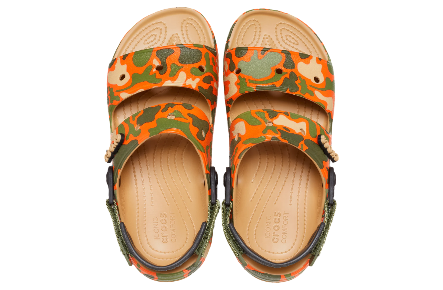 Crocs Classic All-Terrain Camo Sandal Tan / Multi