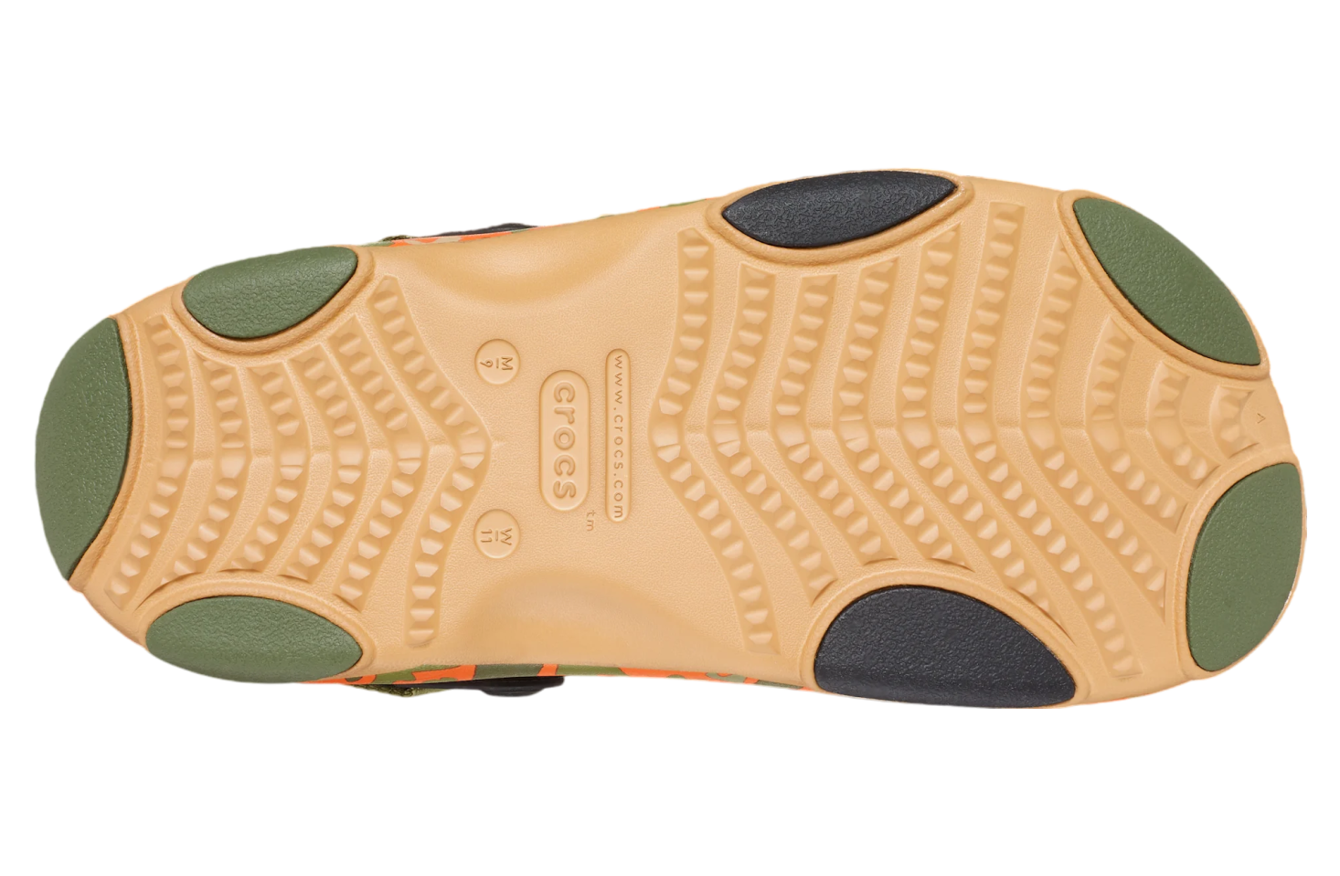 Crocs Classic All-Terrain Camo Sandal Tan / Multi