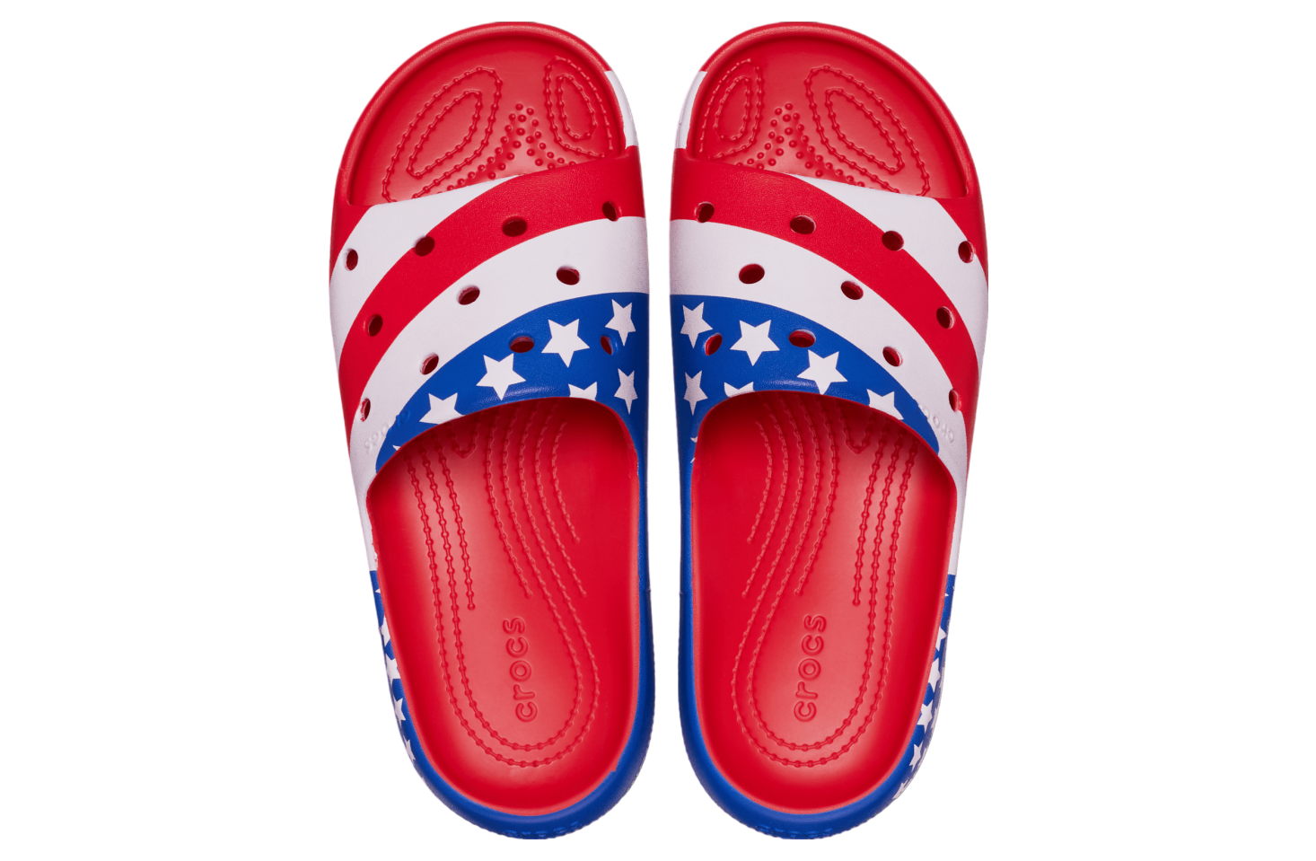 Crocs Classic American Flag Slide 2.0 Multi