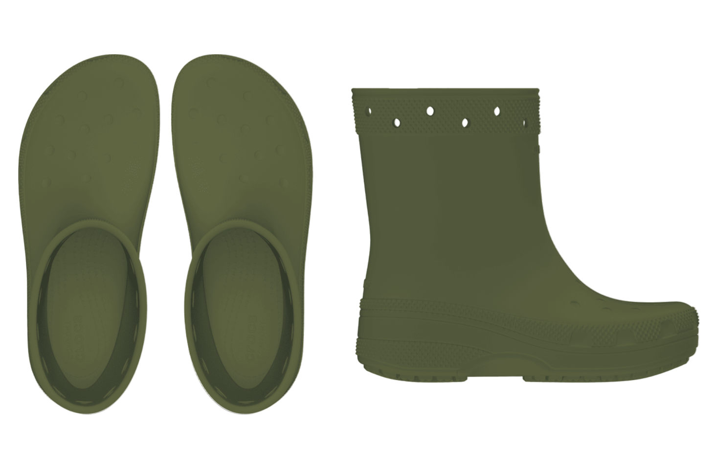 Crocs Classic Army Green