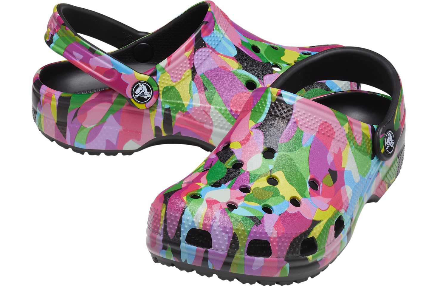 Crocs Classic Bubble Block Clog Black / Multi