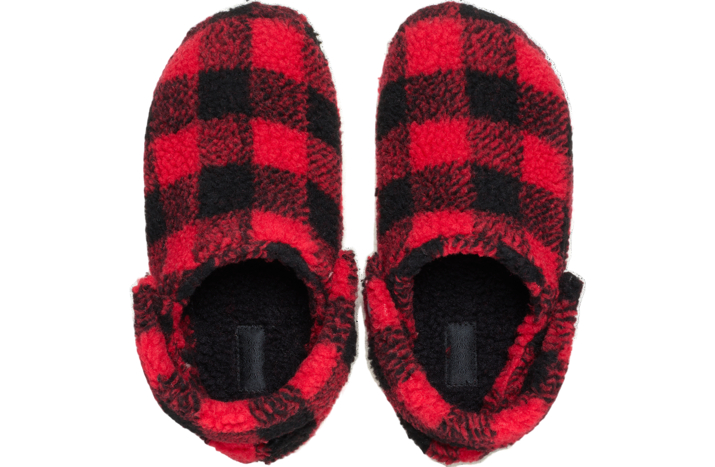 Crocs Classic Buffalo Check Cozzzy Slipper Varsity Red / Black