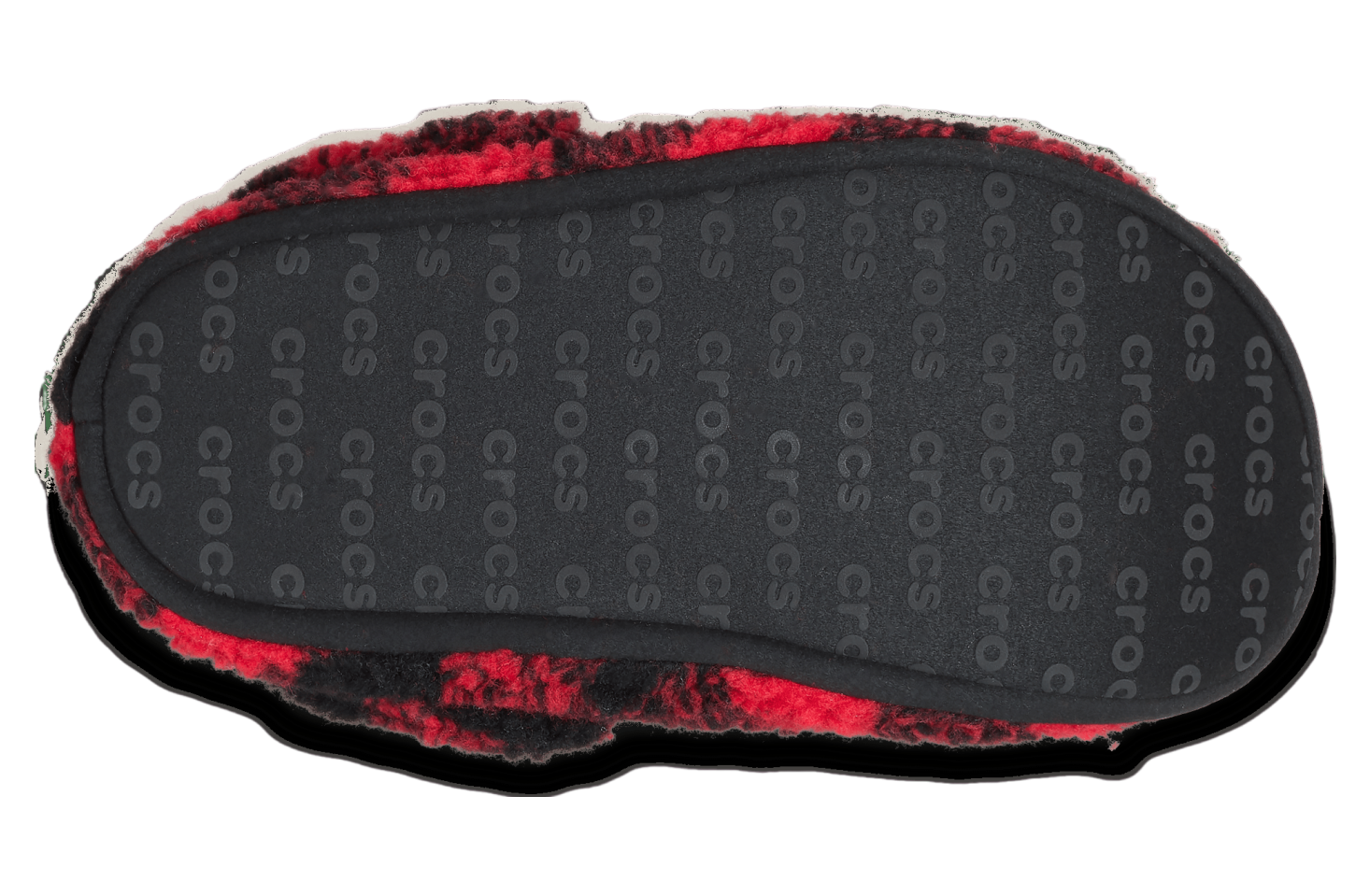 Crocs Classic Buffalo Check Cozzzy Slipper Varsity Red / Black