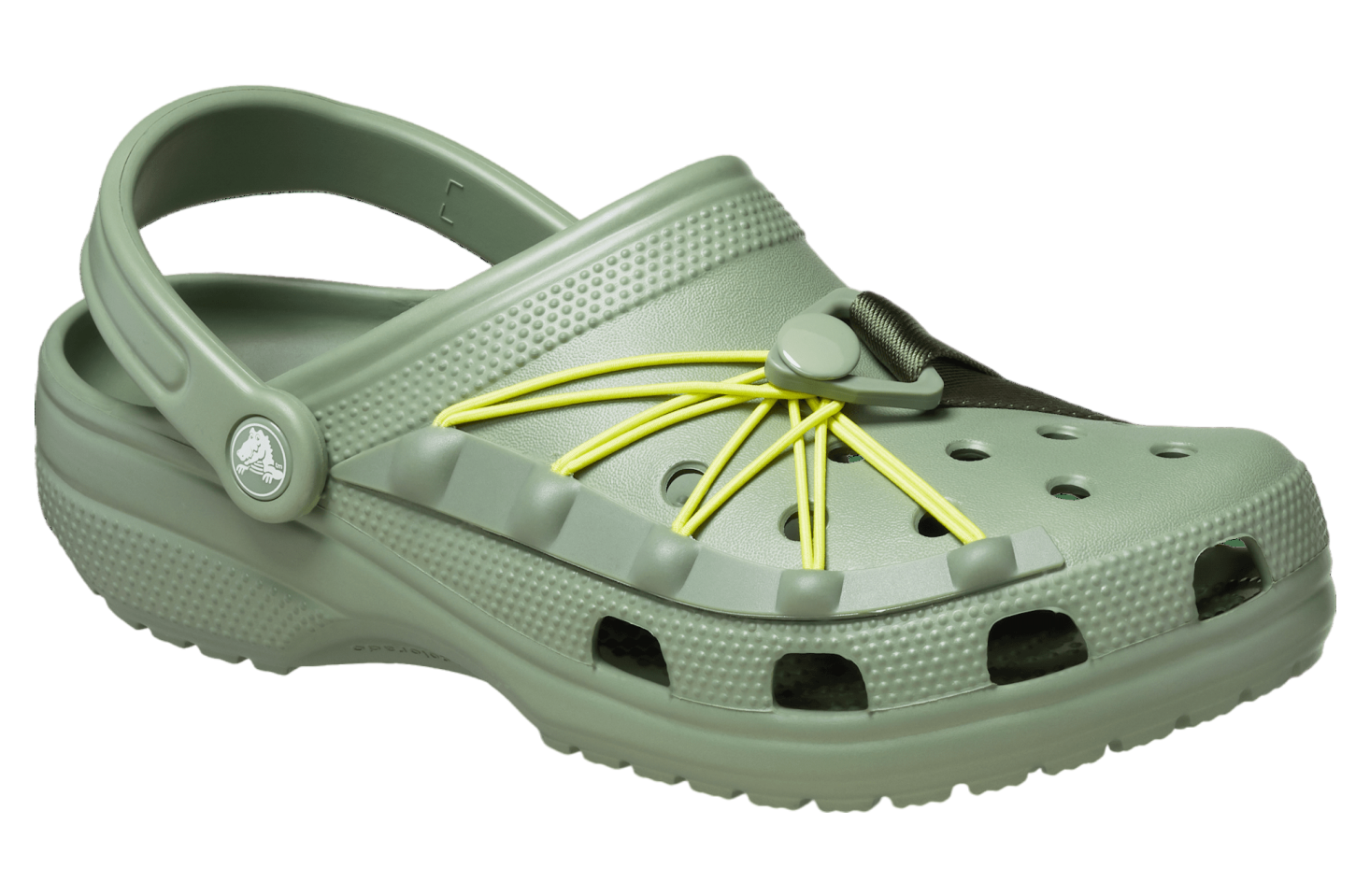 Crocs Classic Bungee Cord Clog Moss / Multi