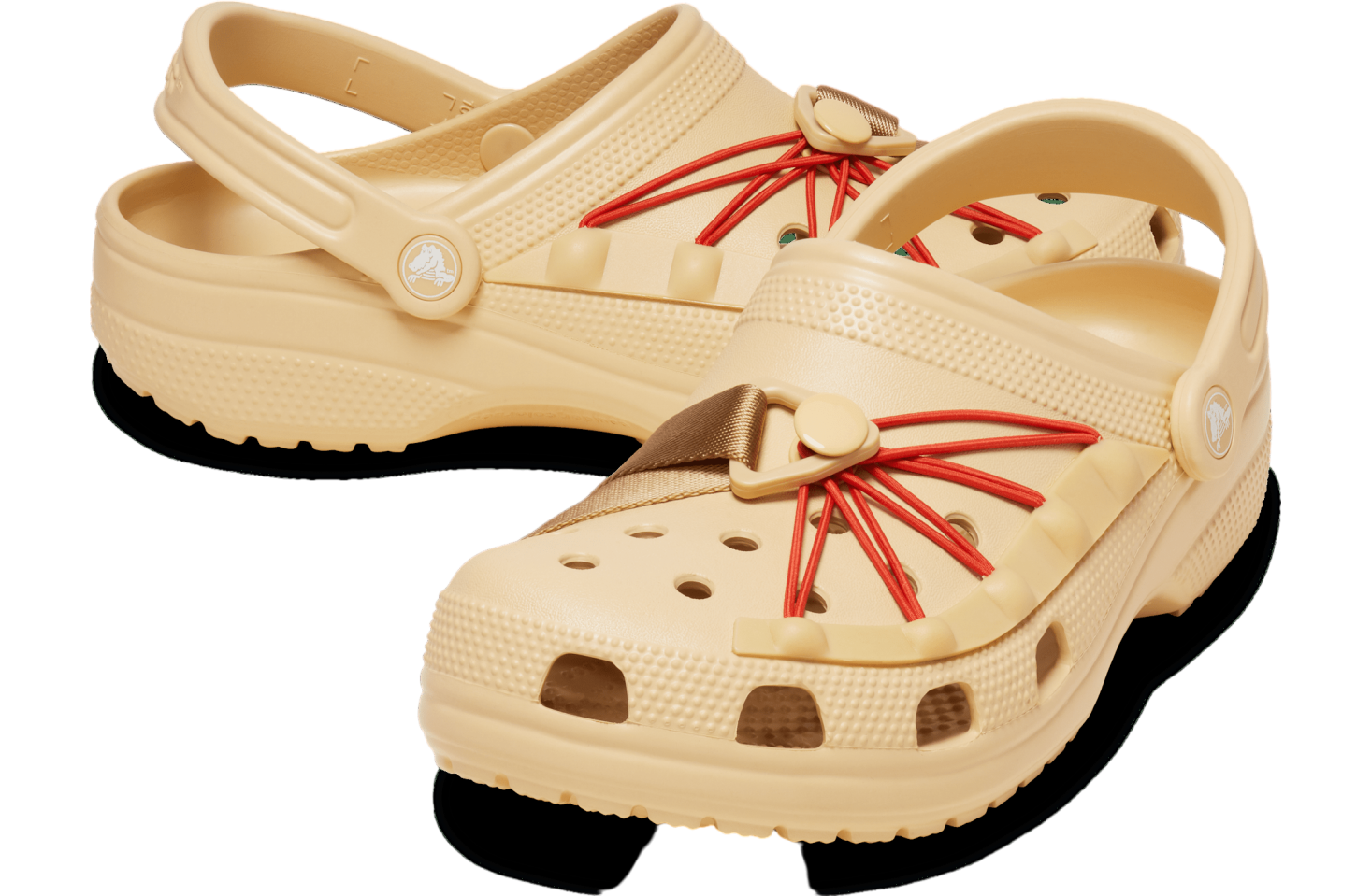 Crocs Classic Bungee Cord Clog Sesame / Multi