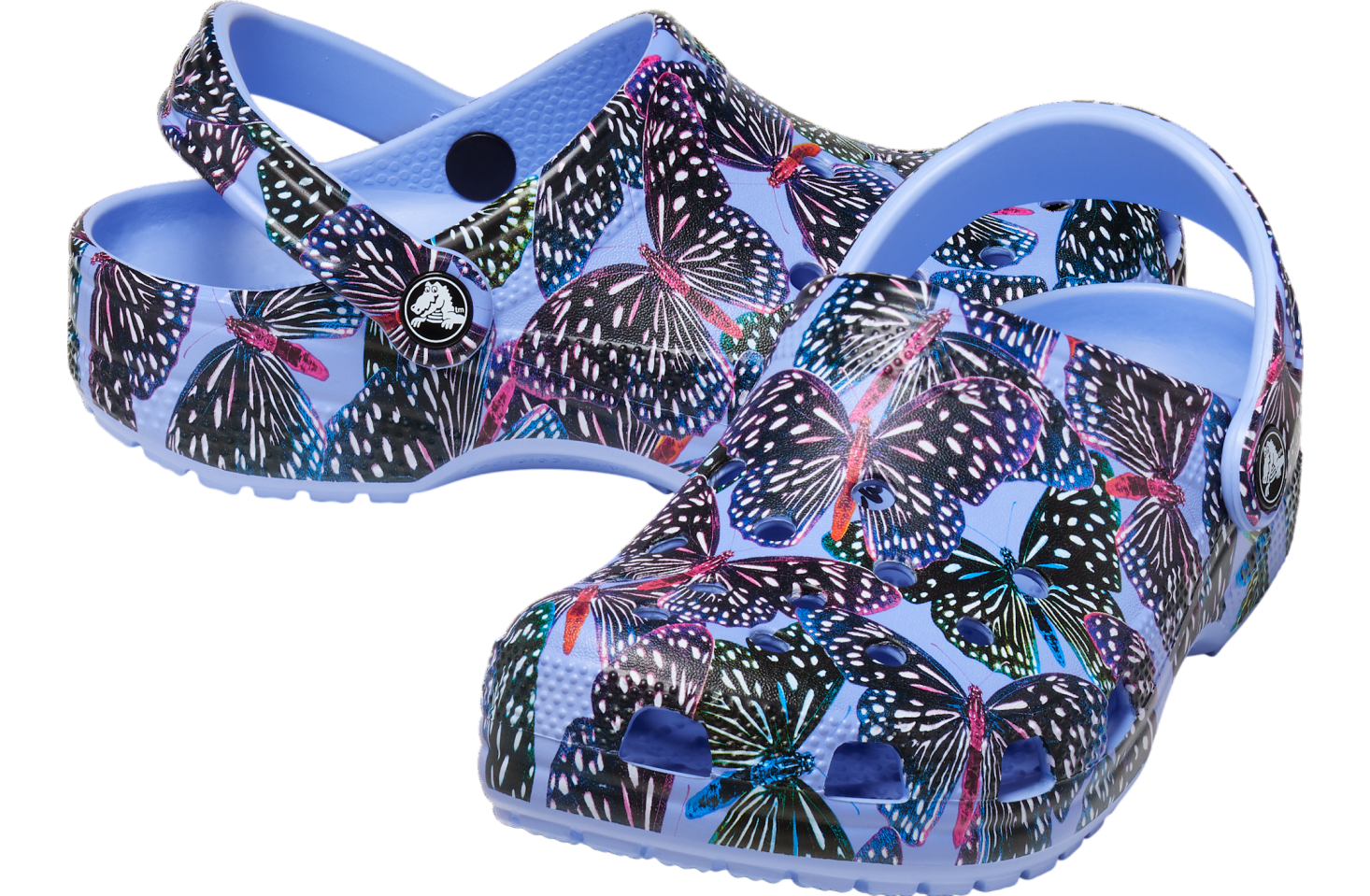 Crocs Classic Butterfly Clog Moon Jelly / Multi