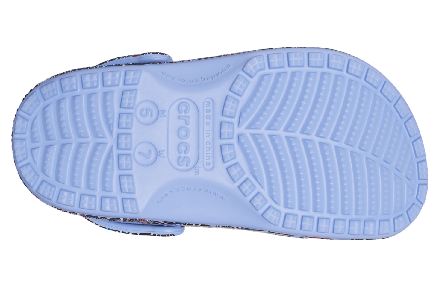 Crocs Classic Butterfly Clog Moon Jelly / Multi