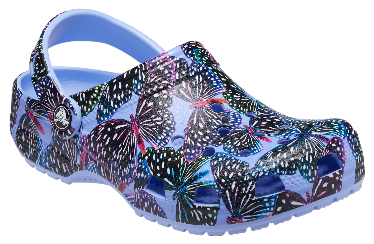 Crocs Classic Butterfly Clog Moon Jelly / Multi