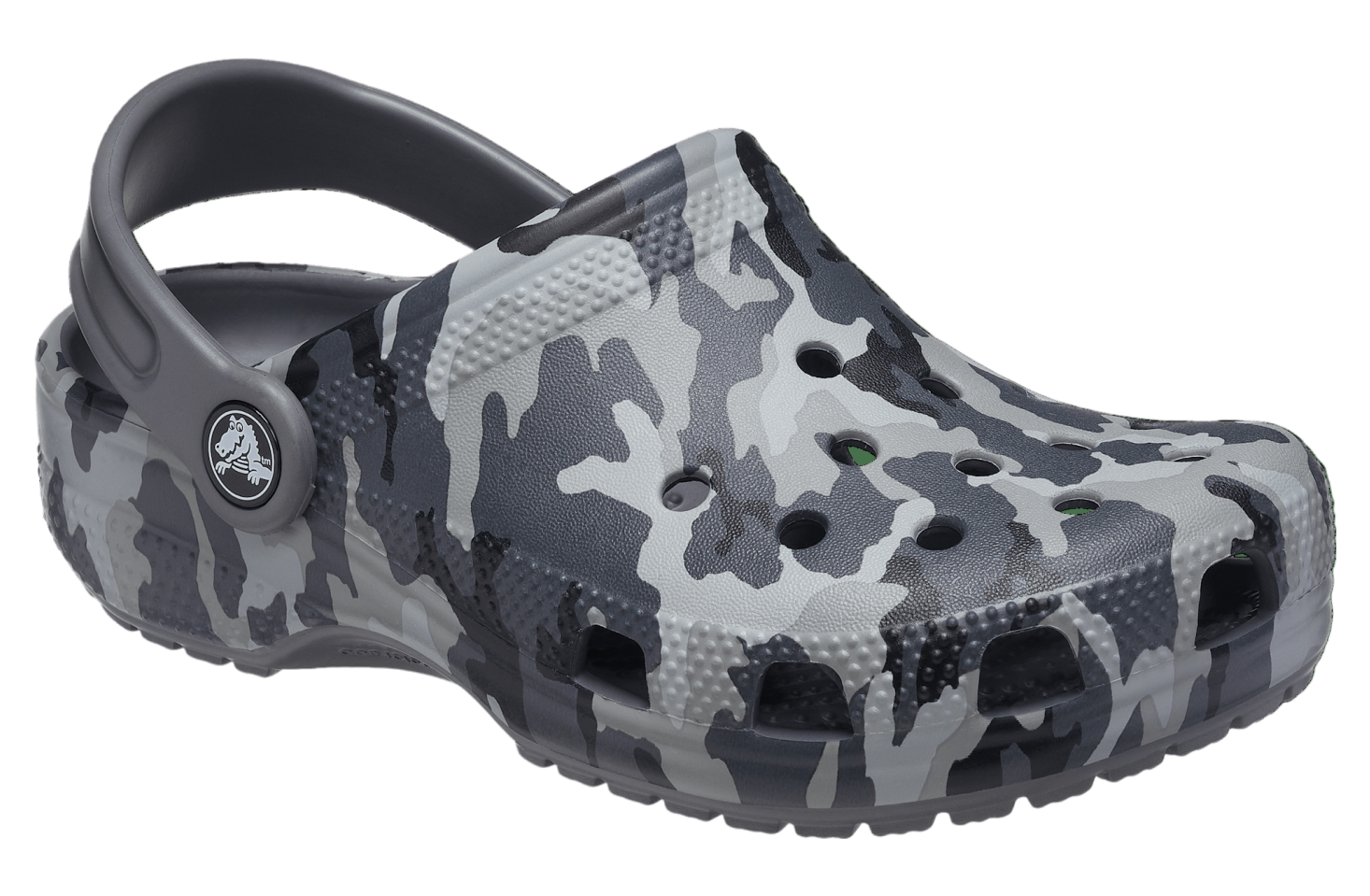 Crocs Classic Camo Clog GS Black / Grey