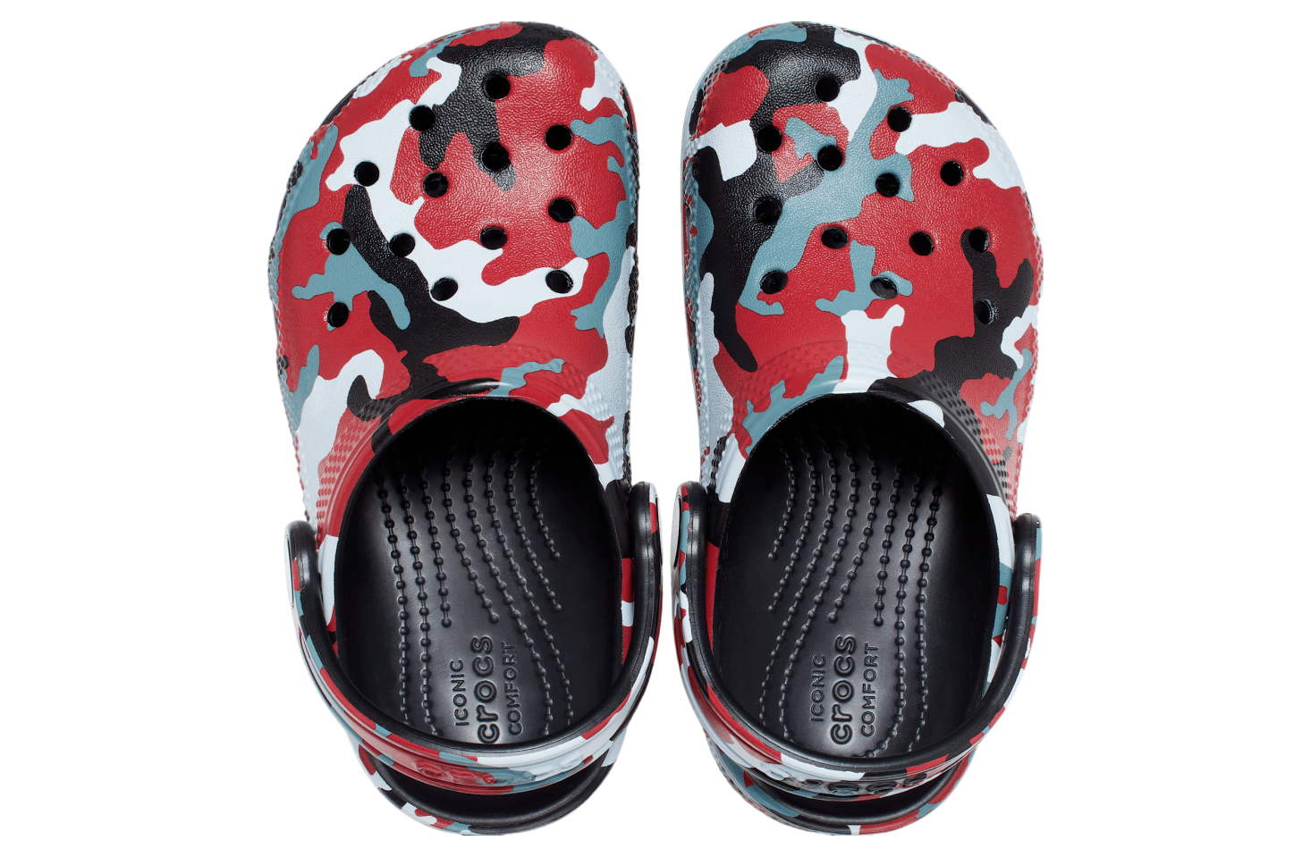 Crocs Classic Camo Clog GS Black / Red