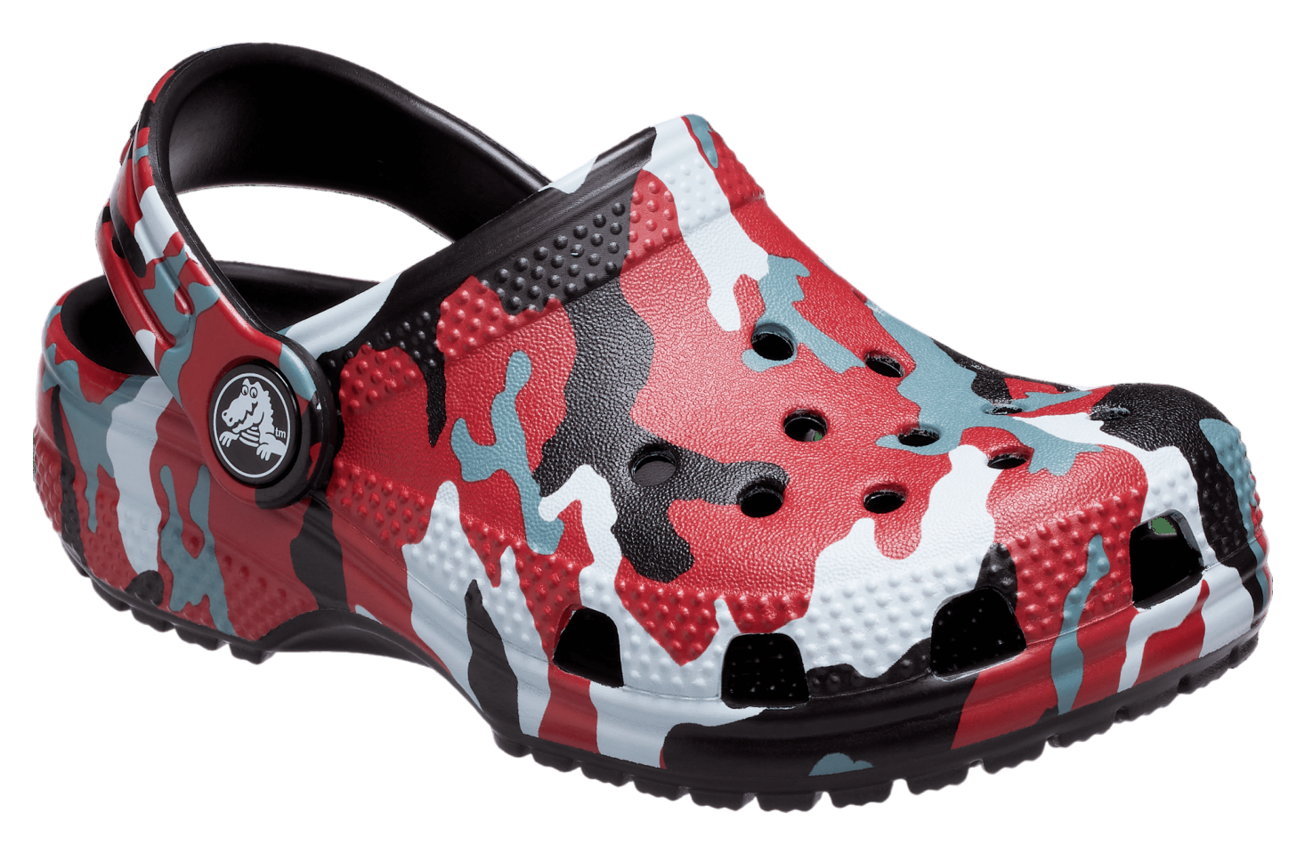 Crocs Classic Camo Clog GS Black / Red