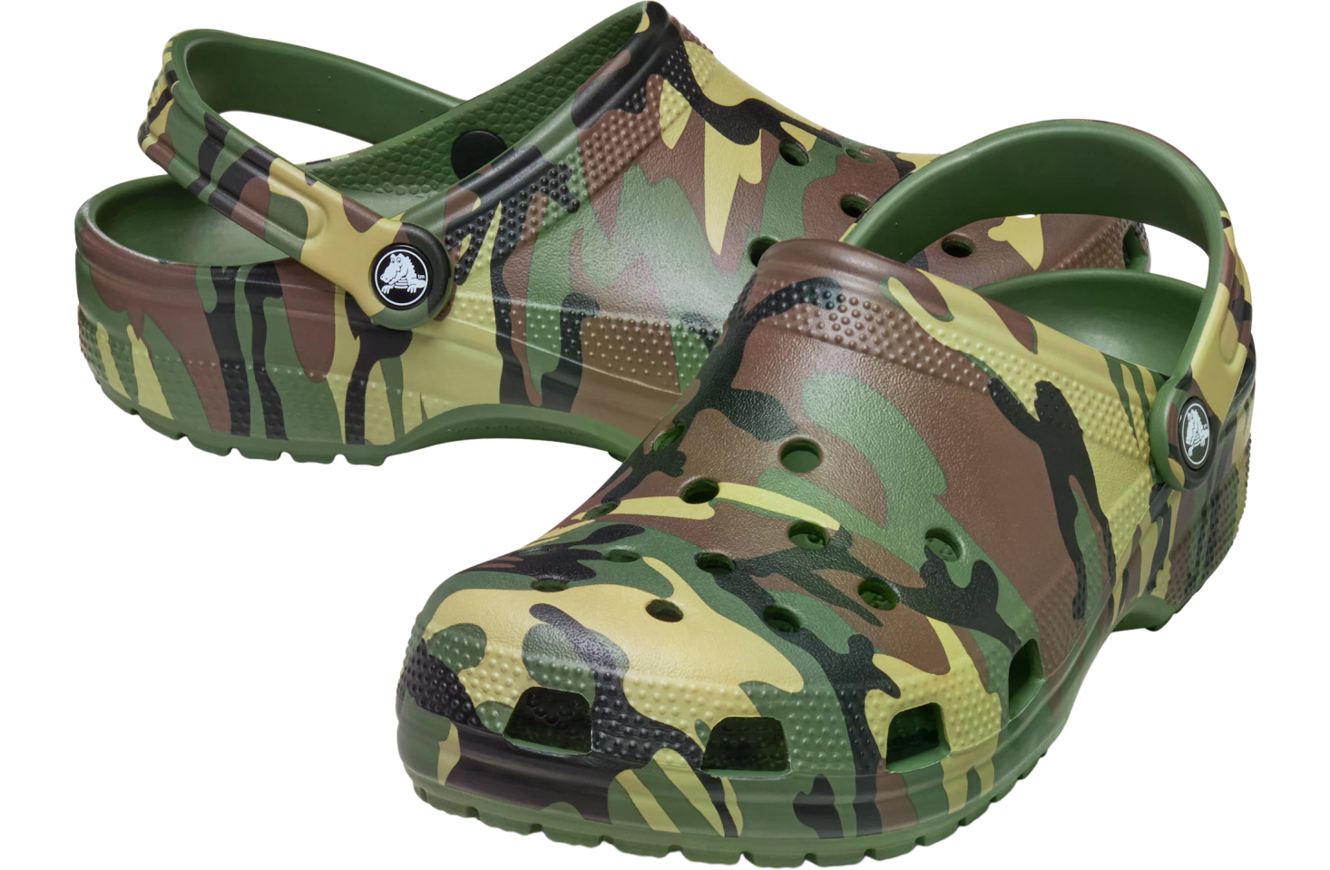 Crocs Classic Camouflage Clog Army Green / Multi