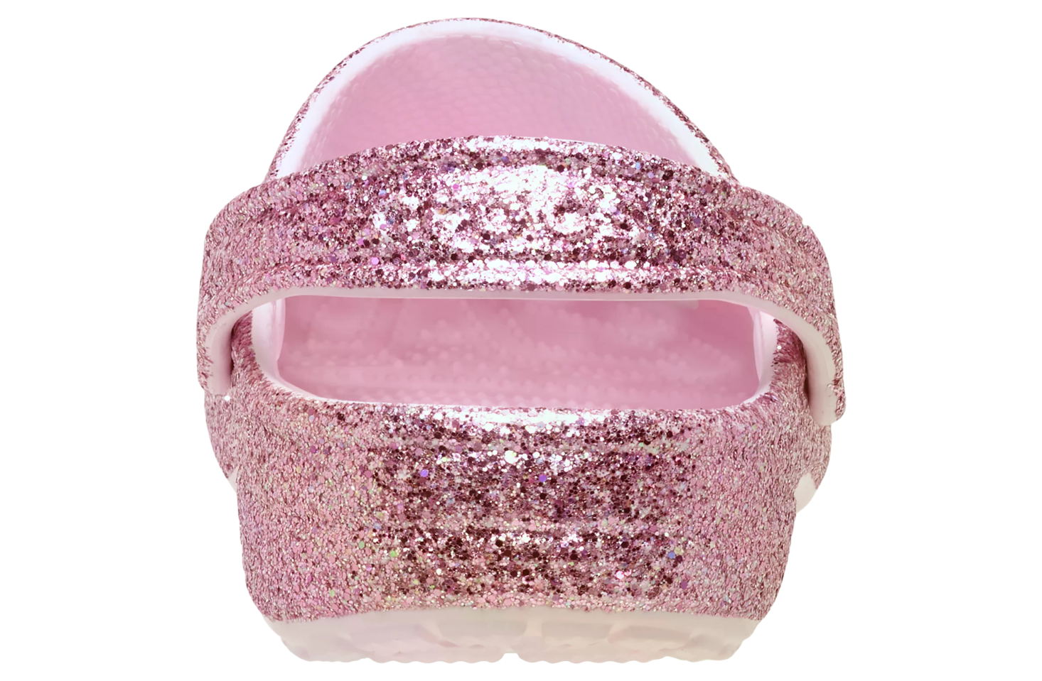Crocs Classic Chunky Glitter Clog GS Pink Milk