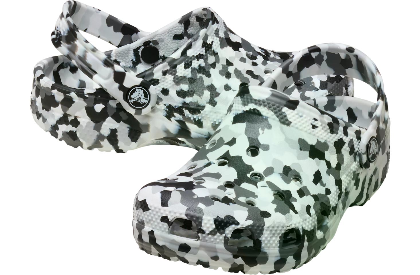 Crocs Classic Confetti Clog GS Black / White
