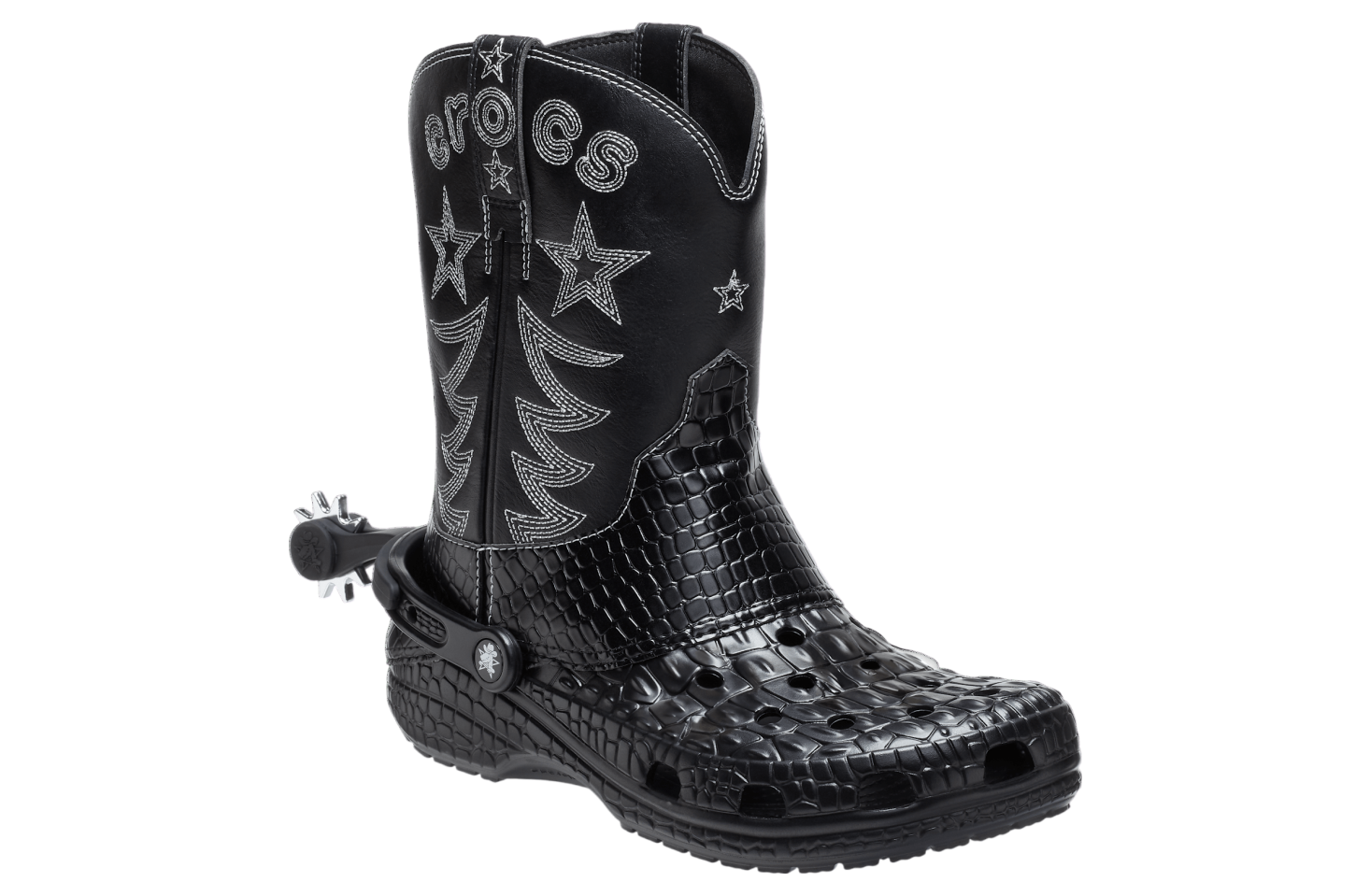 Crocs Classic Cowboy Boot Black