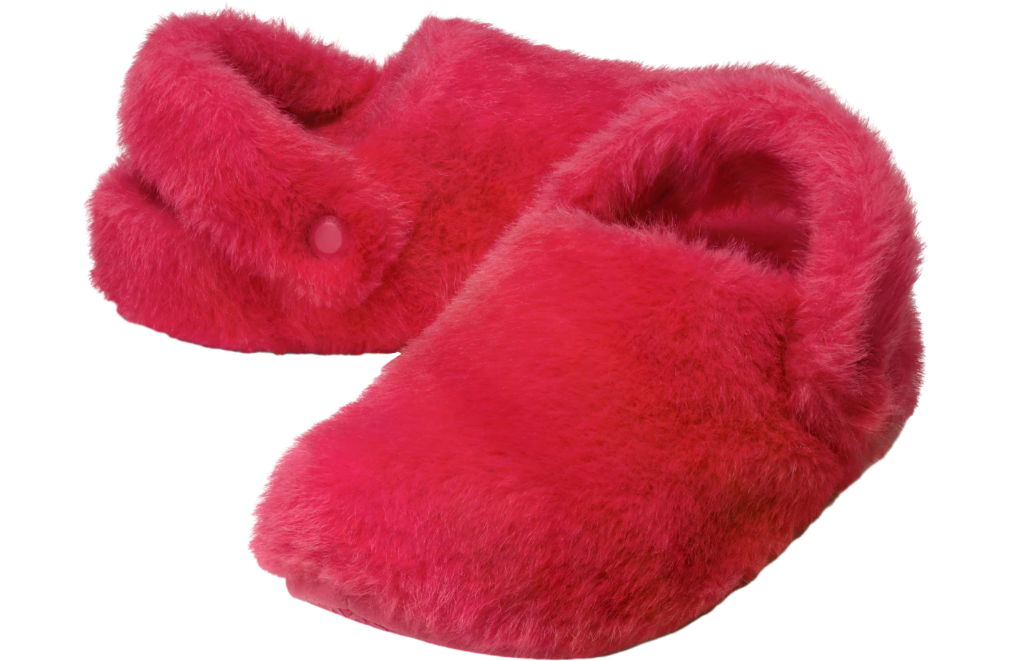 Crocs Classic Cozzzy Luxe Slipper Digital Raspberry