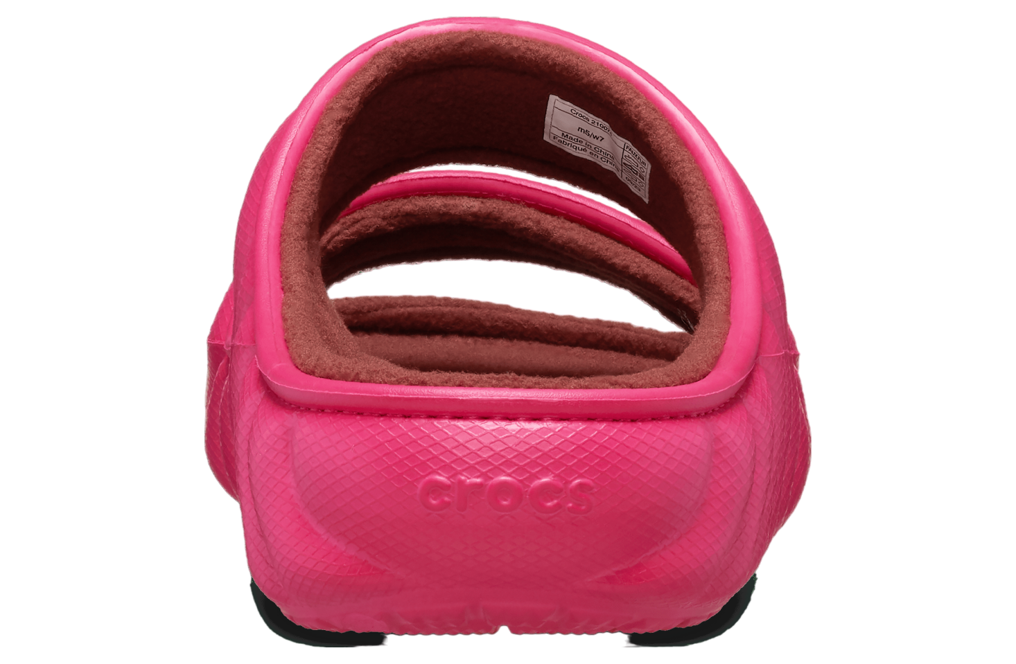 Crocs Classic Cozzzy Overpuff Sandal Dragon Fruit