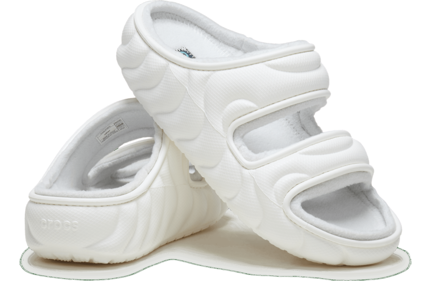 Crocs Classic Cozzzy Overpuff Sandal White