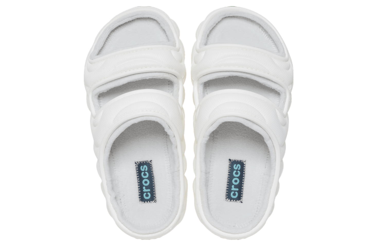 Crocs Classic Cozzzy Overpuff Sandal White