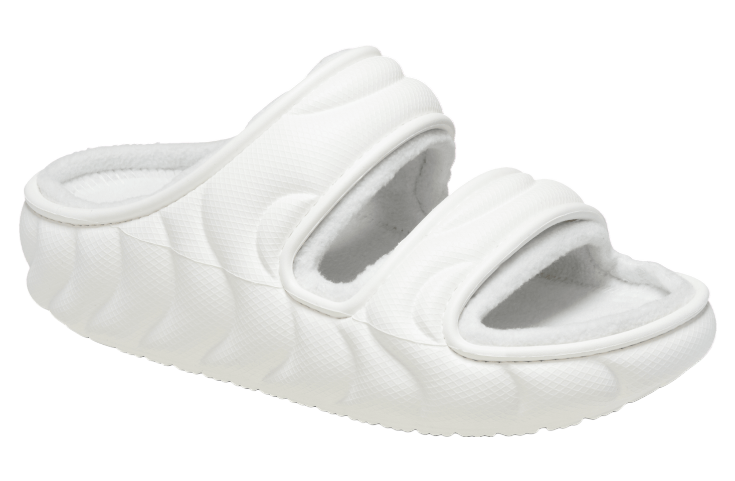 Crocs Classic Cozzzy Overpuff Sandal White