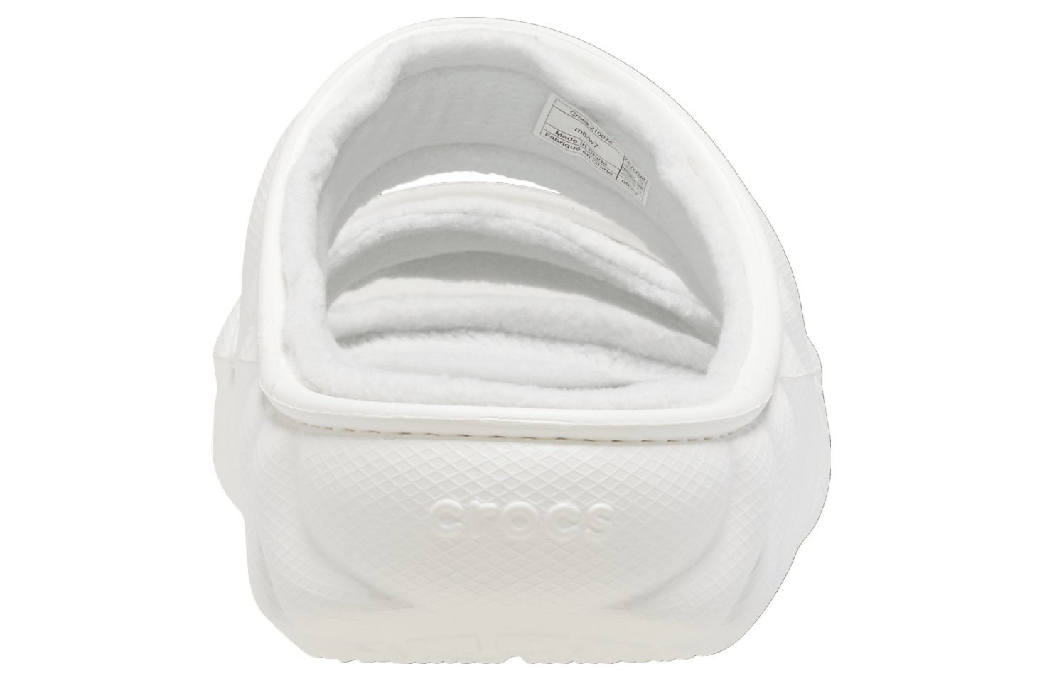 Crocs Classic Cozzzy Overpuff Sandal White