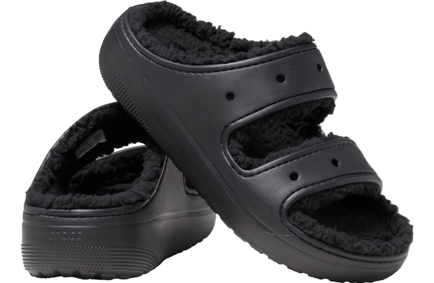 Crocs Classic Cozzzy Sandal Black