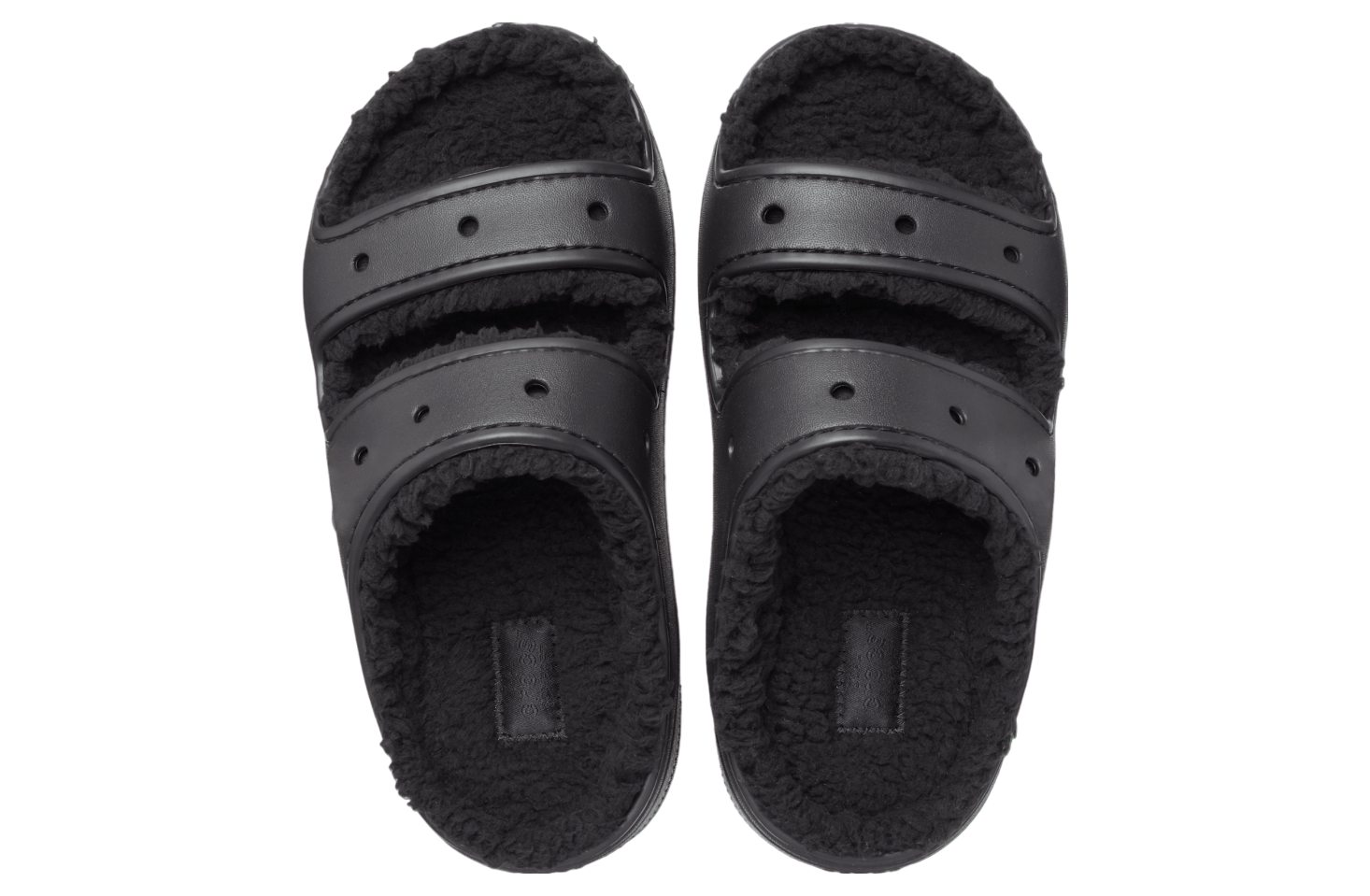 Crocs Classic Cozzzy Sandal Black