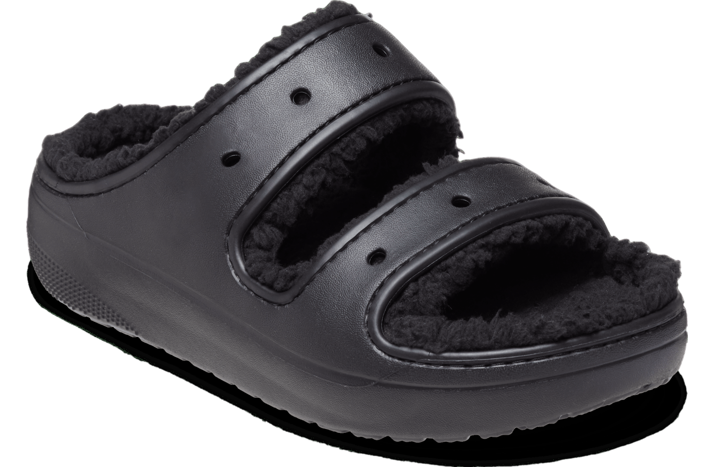 Crocs Classic Cozzzy Sandal Black