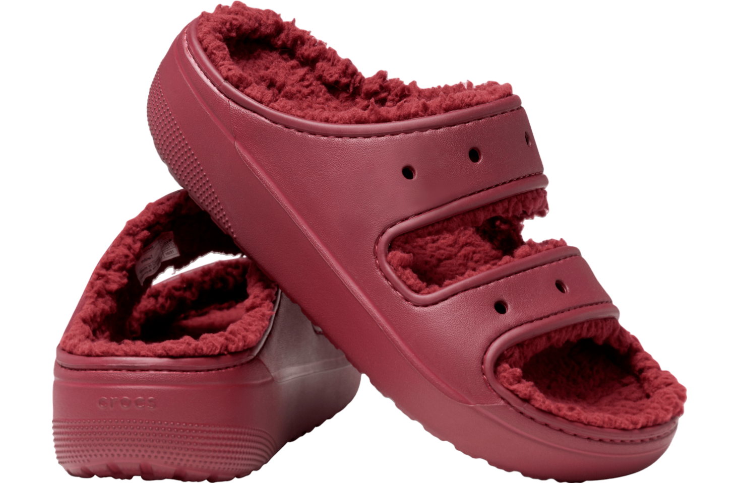 Crocs Classic Cozzzy Sandal Garnet