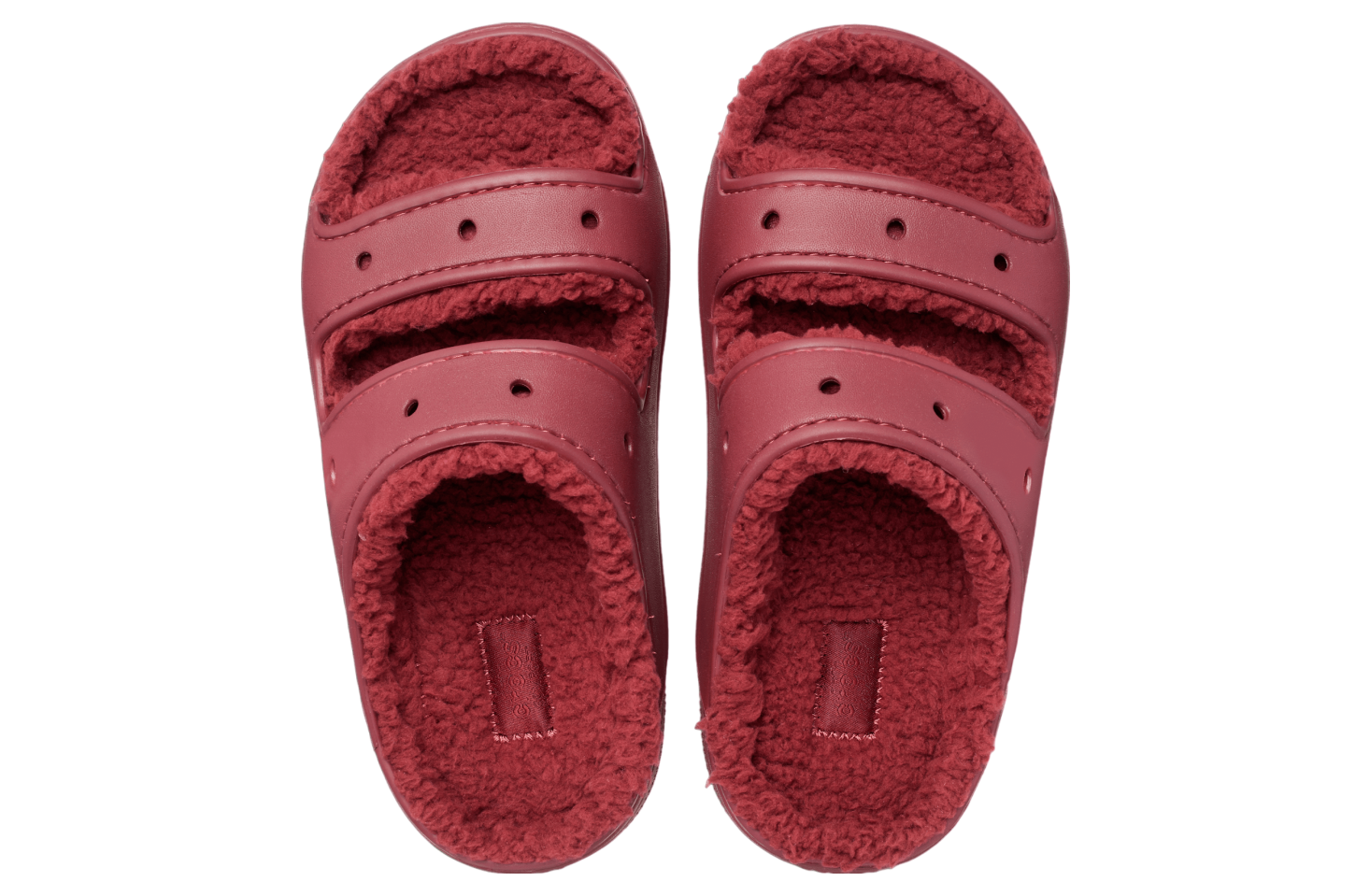 Crocs Classic Cozzzy Sandal Garnet