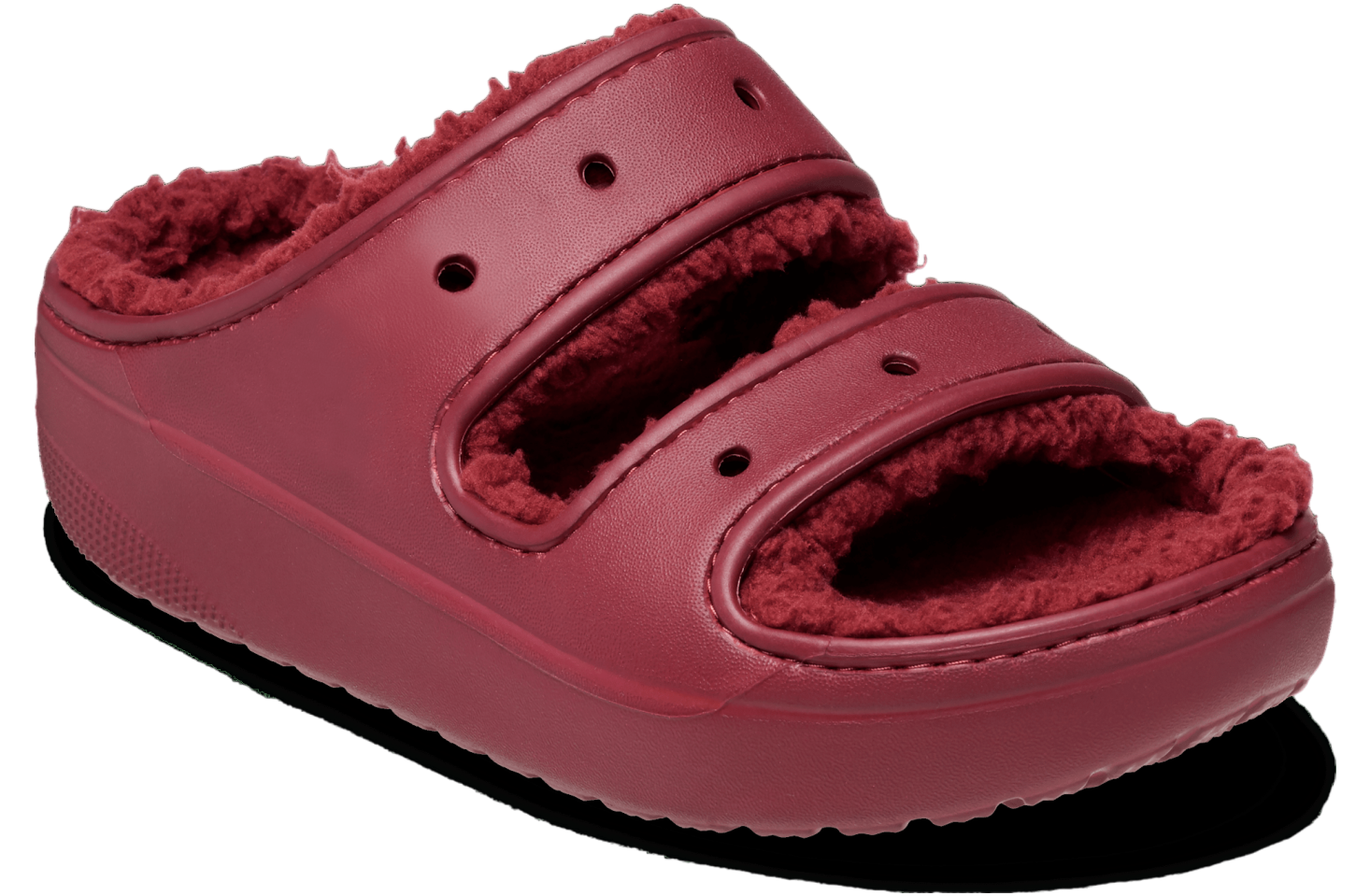 Crocs Classic Cozzzy Sandal Garnet