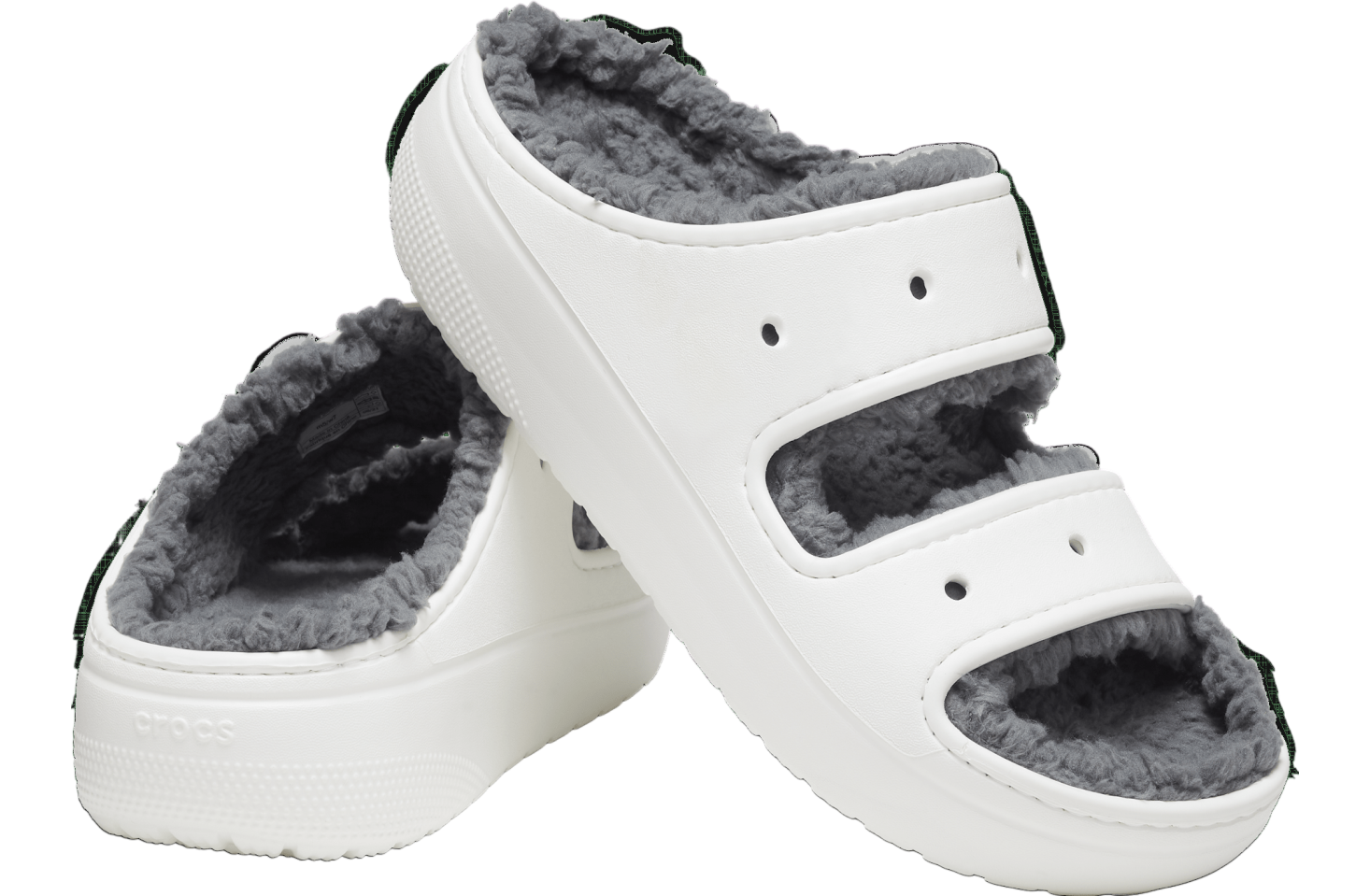 Crocs Classic Cozzzy Sandal White