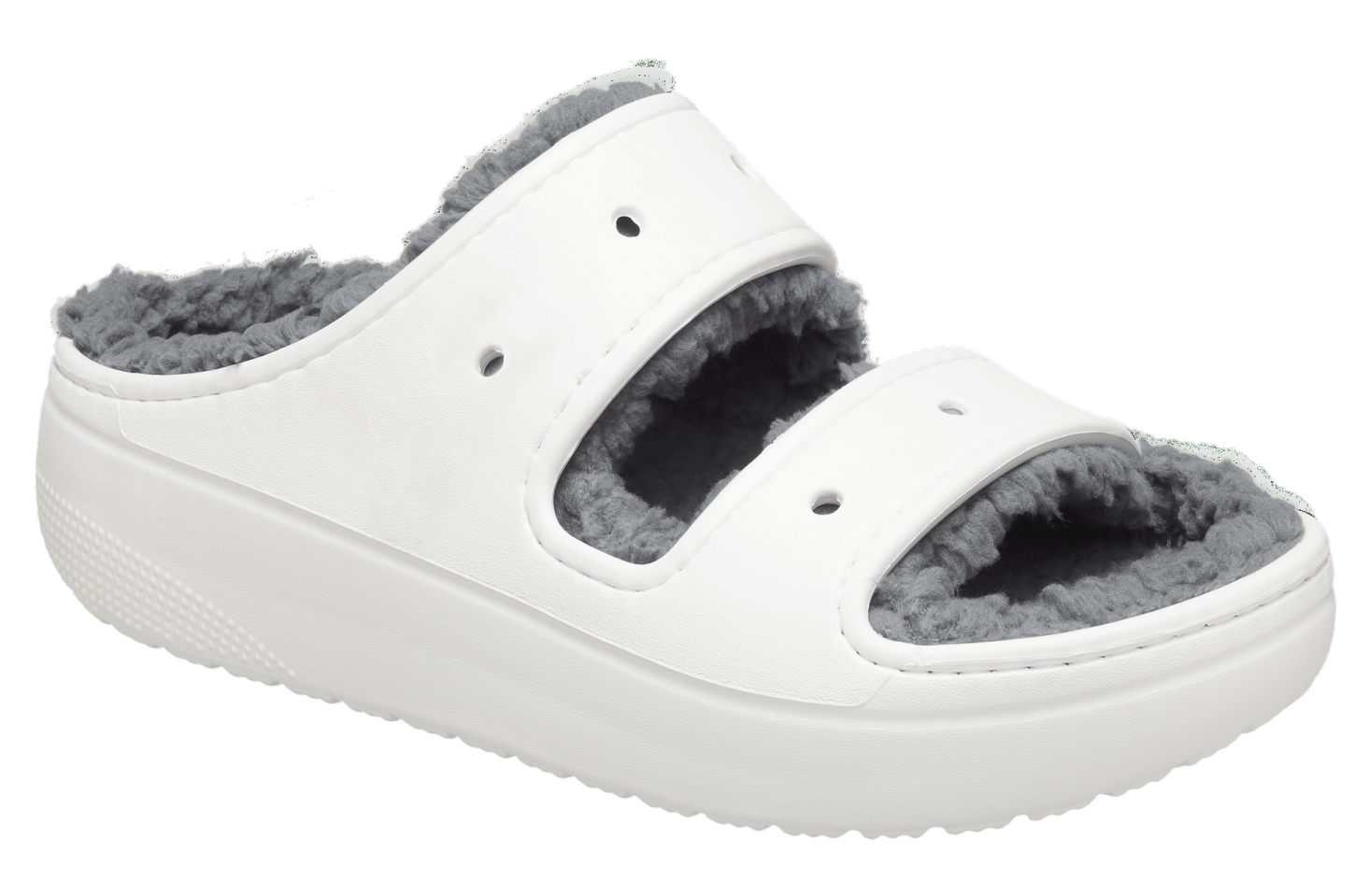 Crocs Classic Cozzzy Sandal White