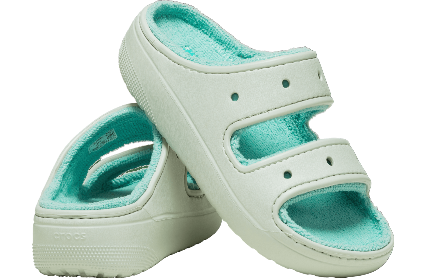 Crocs Classic Cozzzy Towel Sandal Plaster