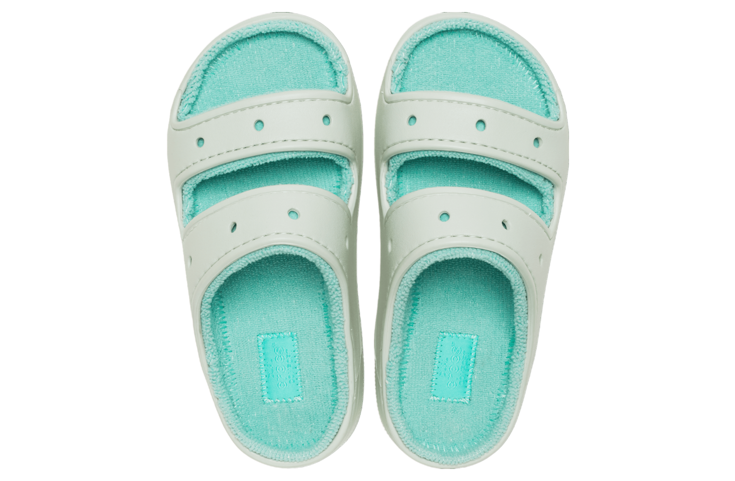 Crocs Classic Cozzzy Towel Sandal Plaster