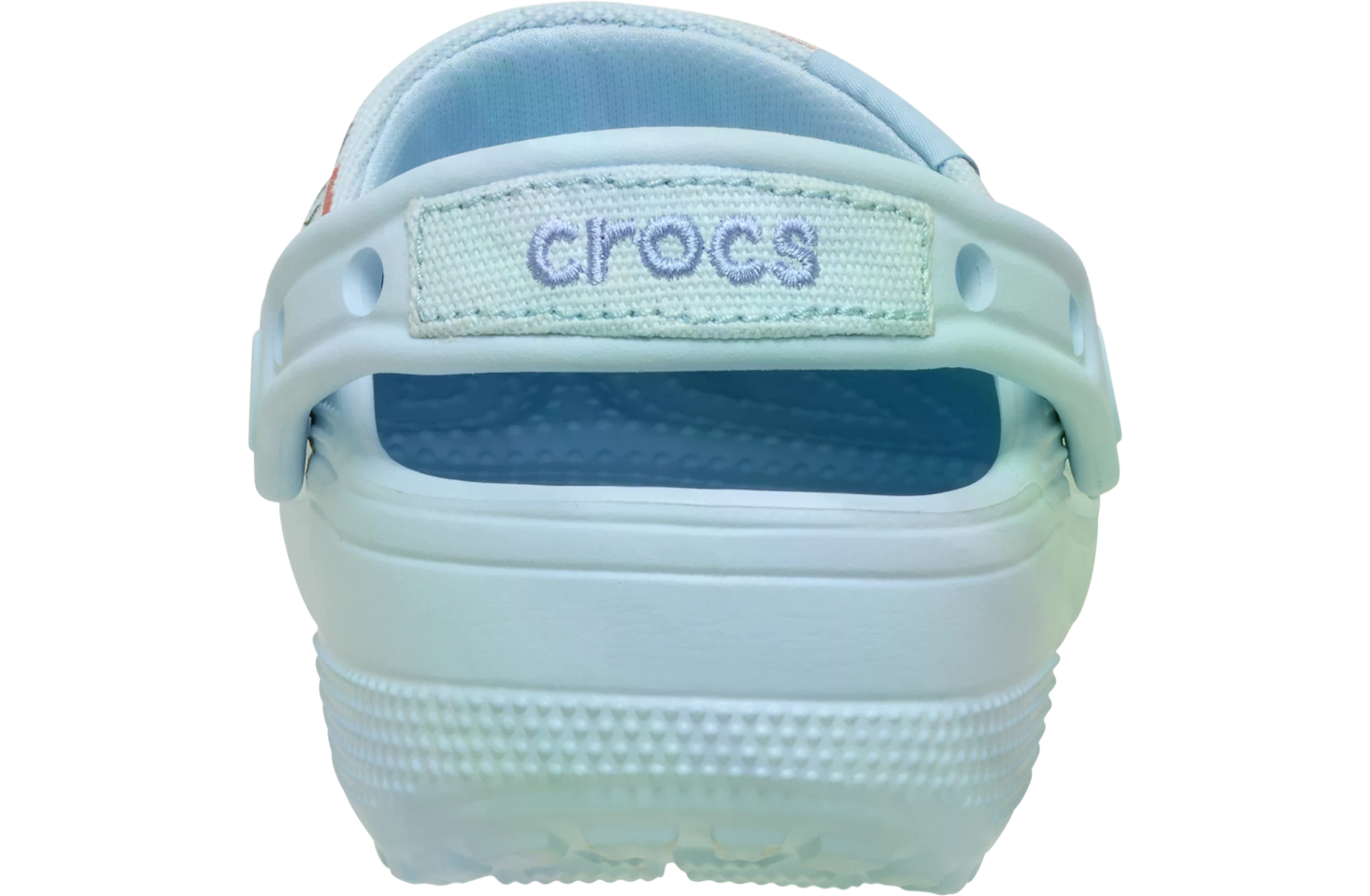 Crocs Classic Crafted Floral Clog Blue Frost