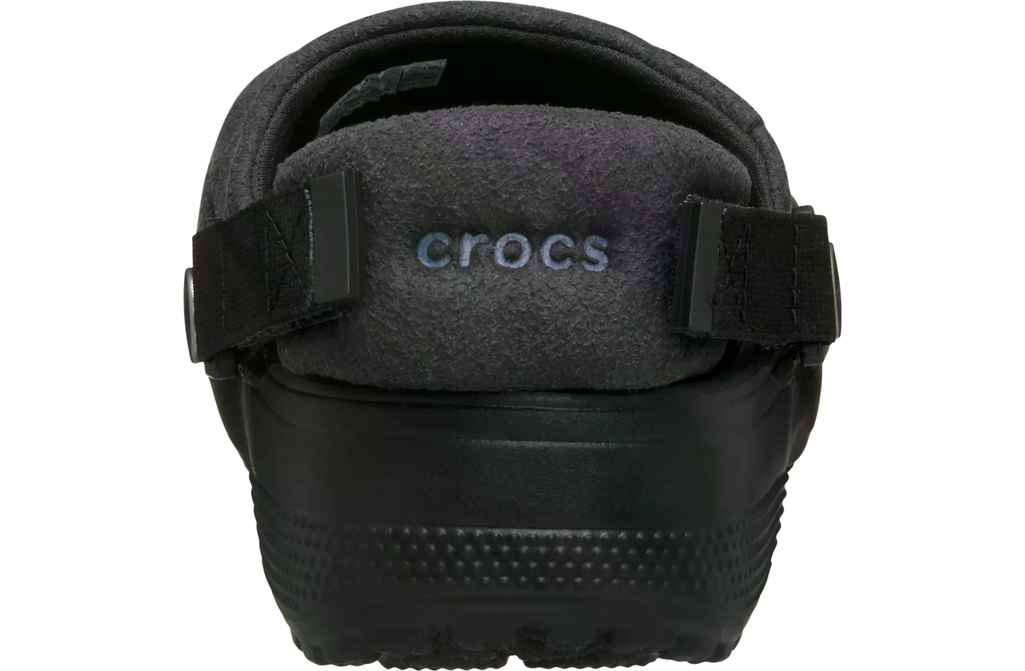 Crocs Classic Crafted Vegan Suede Clog Black