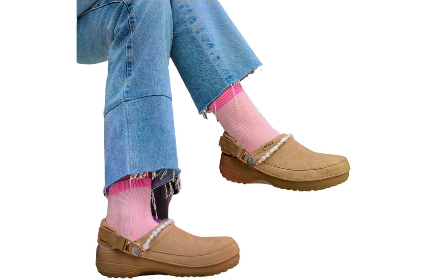 Crocs Classic Crafted Vegan Suede Clog Milk Chocolate