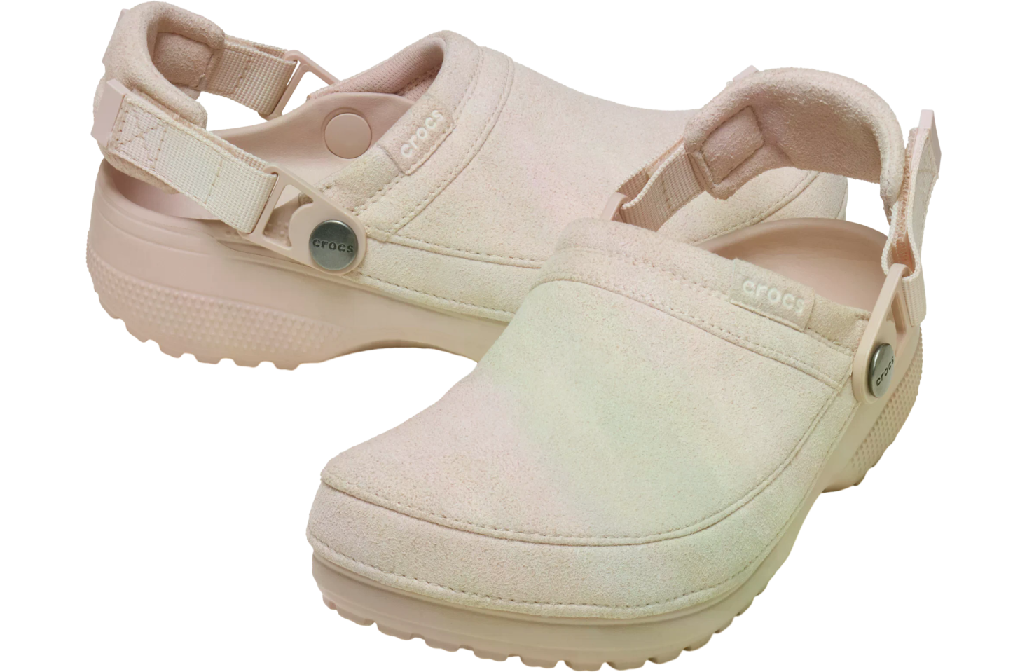 Crocs Classic Crafted Vegan Suede Clog Quartz