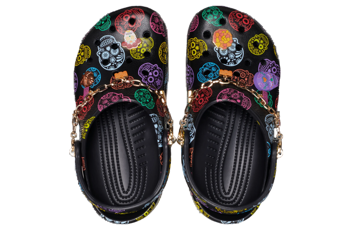 Crocs Classic Día de Muertos Clog Black / Multi