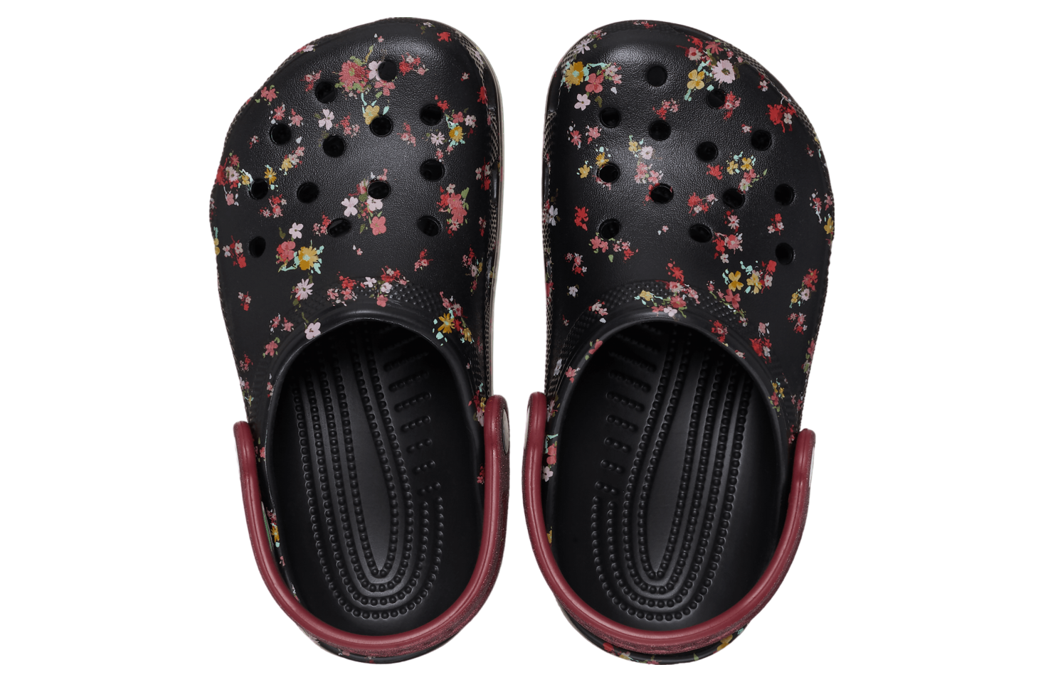 Crocs Classic Ditsy Floral Clog GS Black / Multi